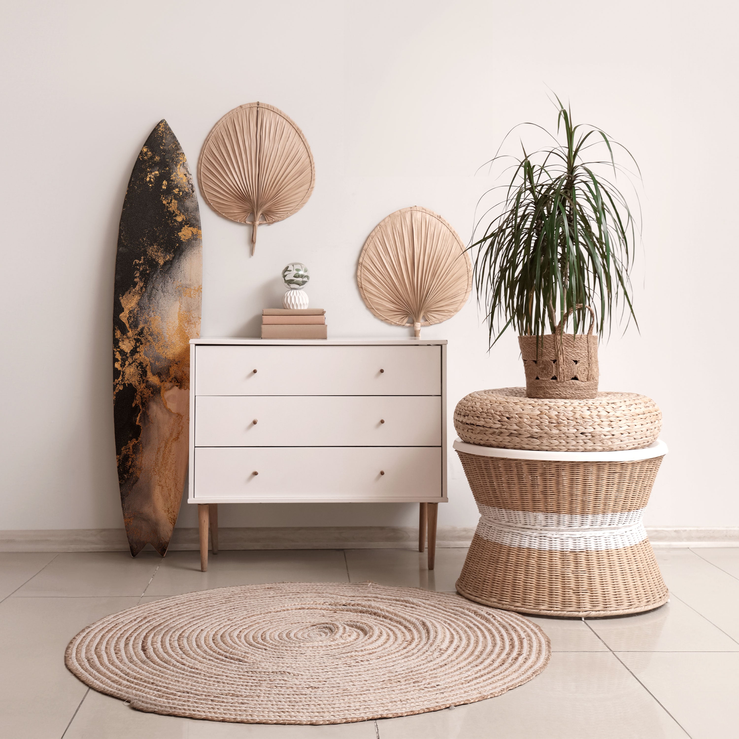 MARBLE OF TOMMORROW Surfboard Decorative Panel