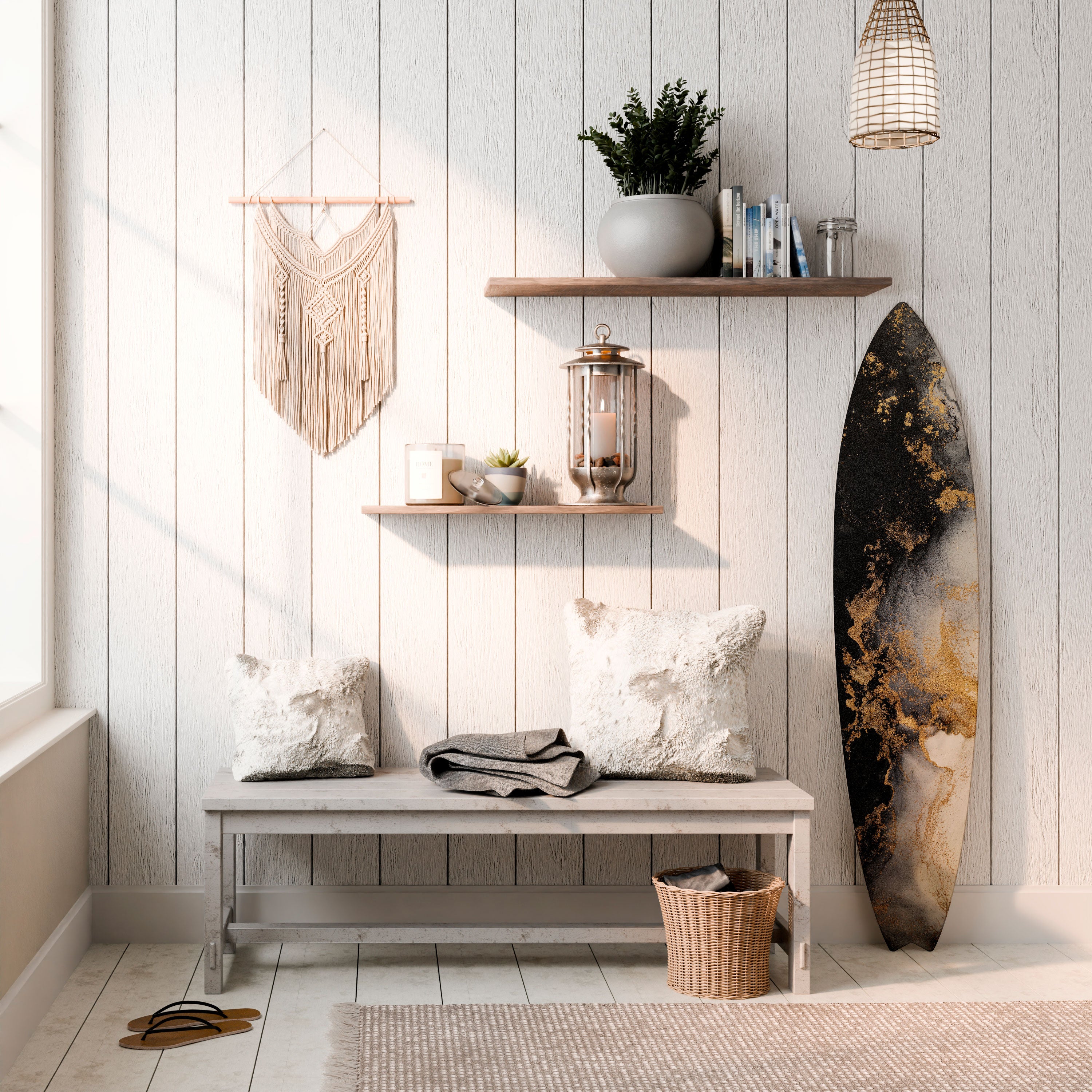 MARBLE OF TOMMORROW Surfboard Decorative Panel