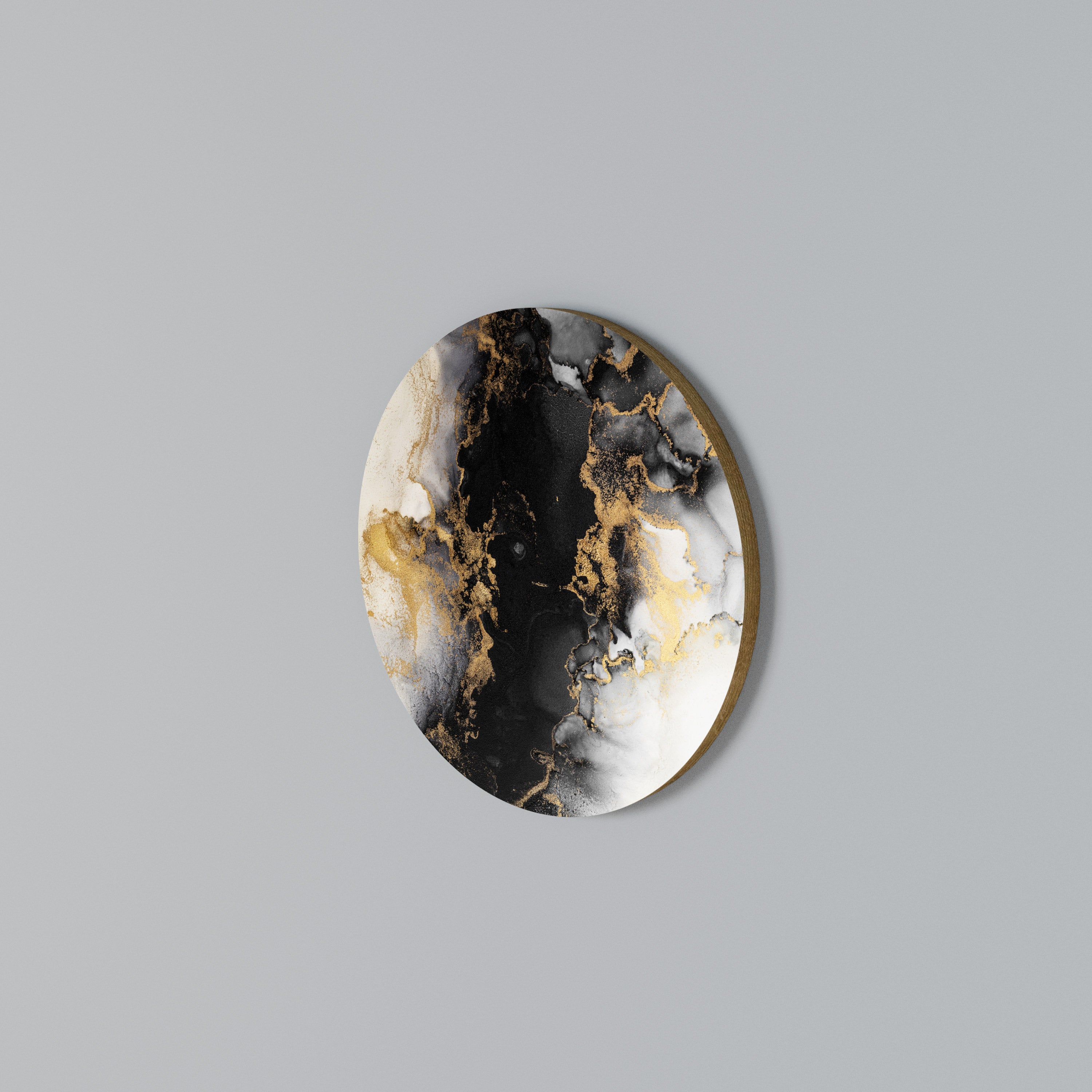 MARBLE OF TOMMORROW Round Wall Art
