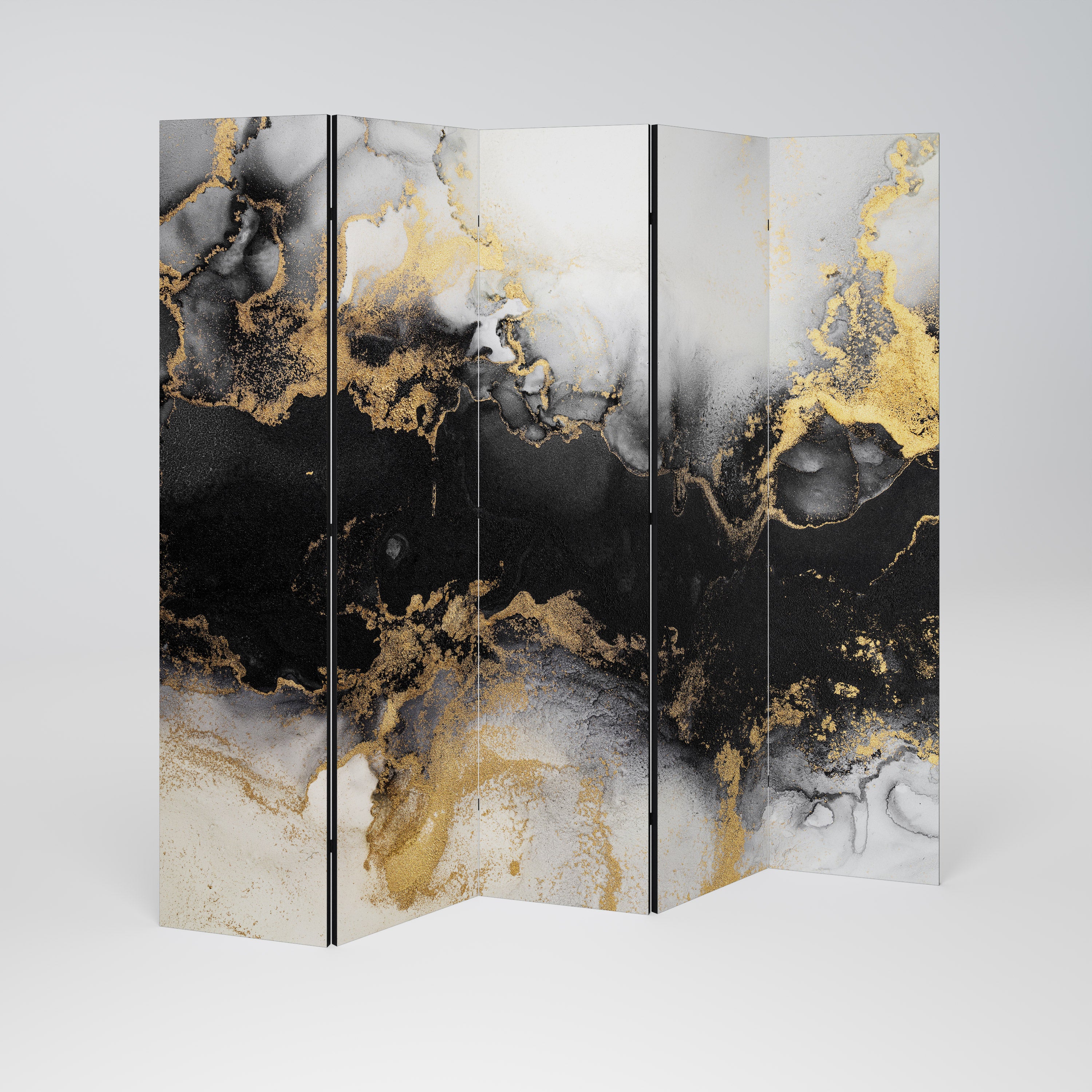 MARBLE OF TOMMORROW 5-Panel Room Divider