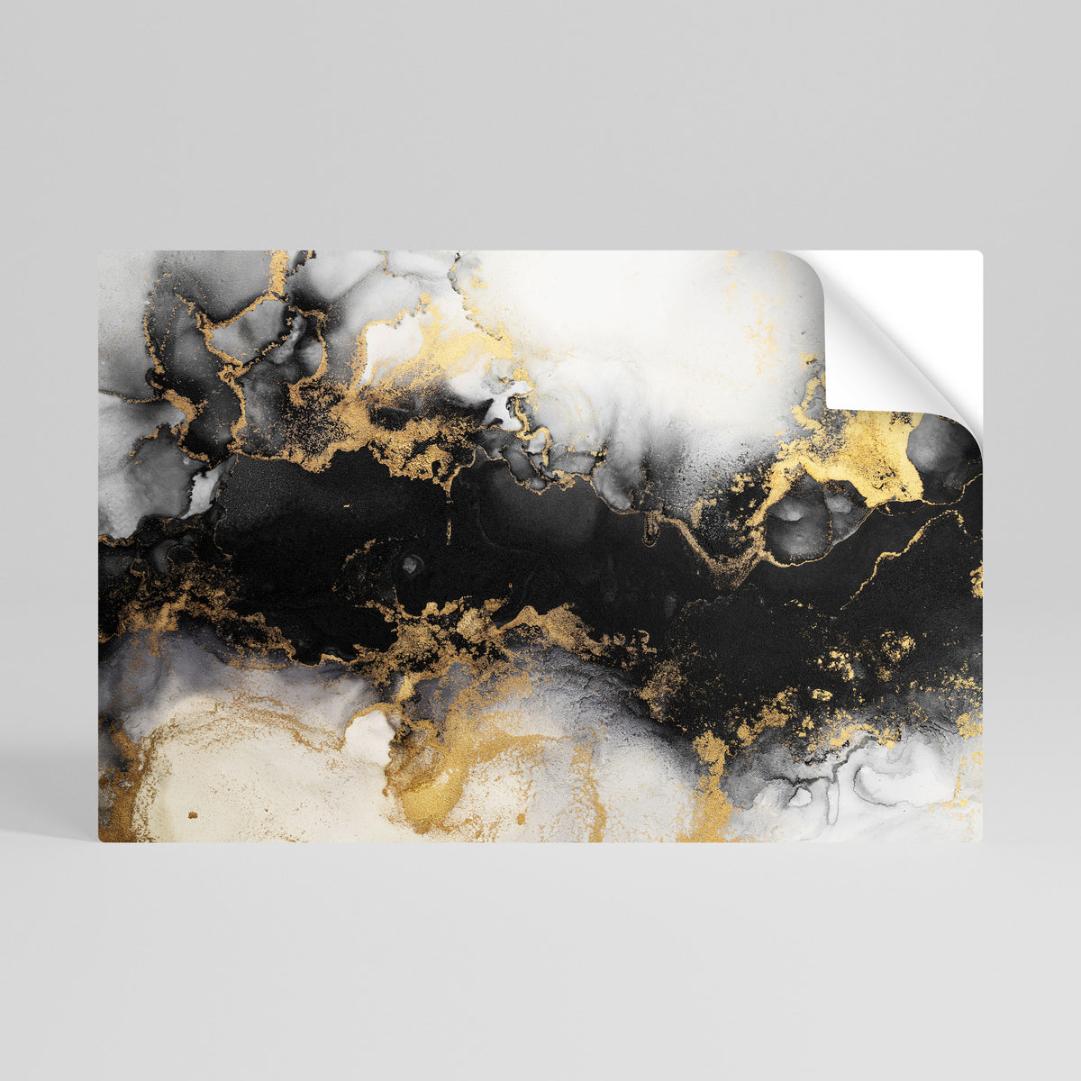 MARBLE OF TOMMORROW Póster adhesivo horizontal