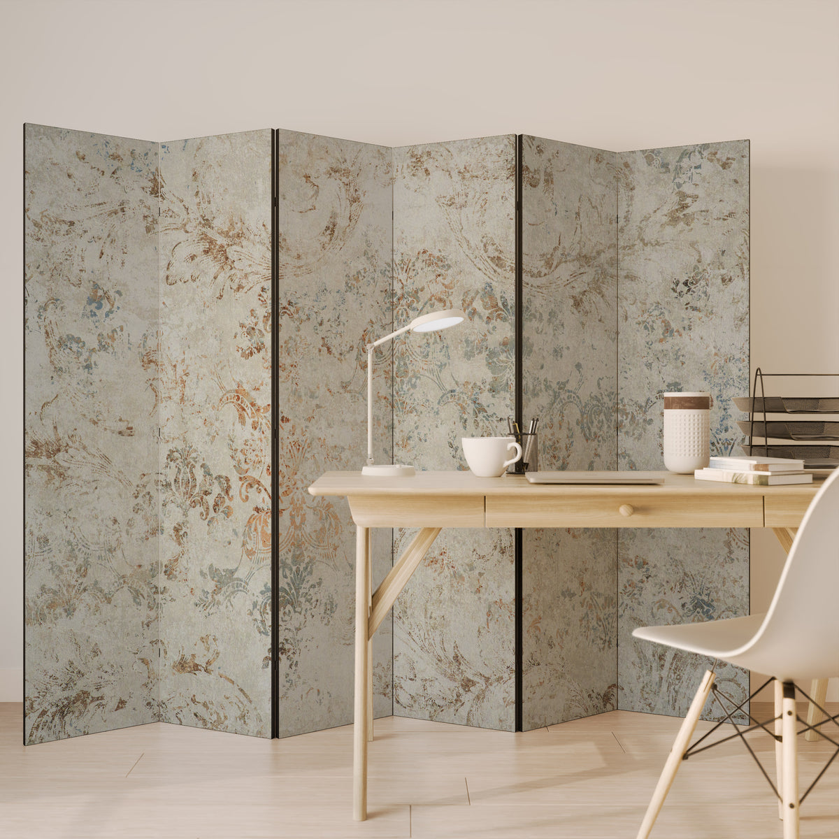 FADED ELEGANCE 6-teiliger Paravent