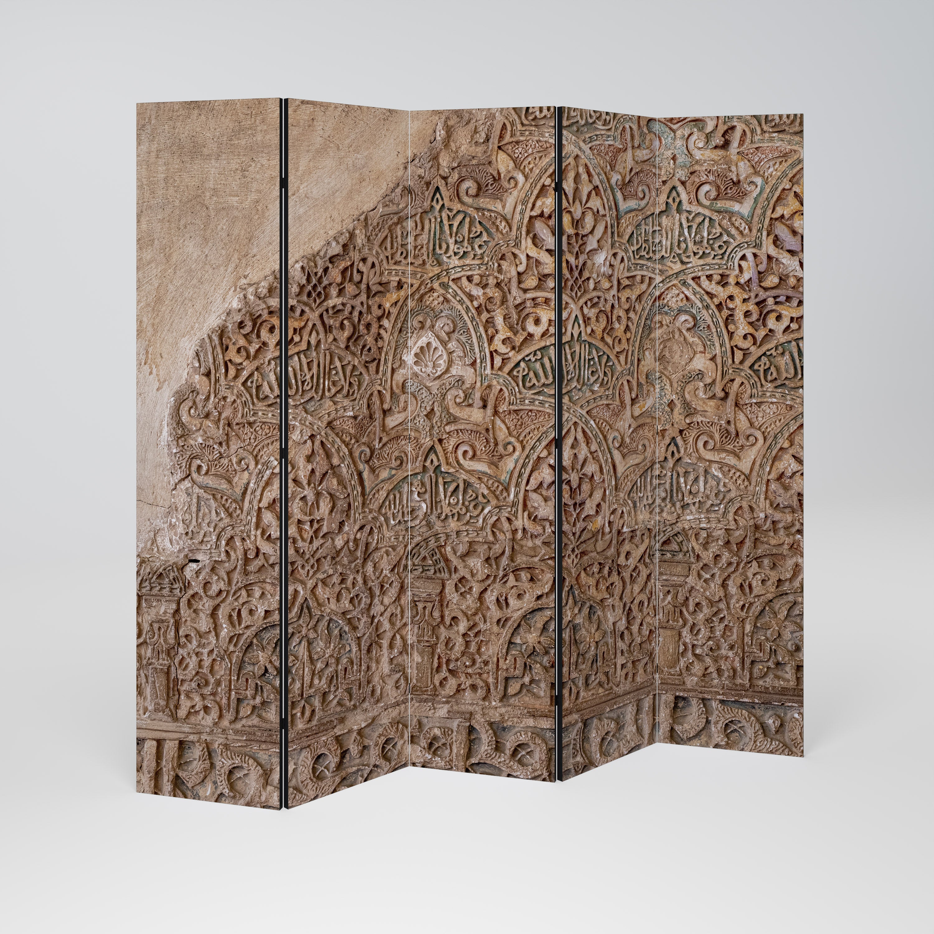 ARABESQUE WHISPERS Dekorativ rumsavdelare – 5 paneler