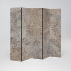 ENIGMATIC PATTERNS Dekorativ rumsavdelare – 5 paneler