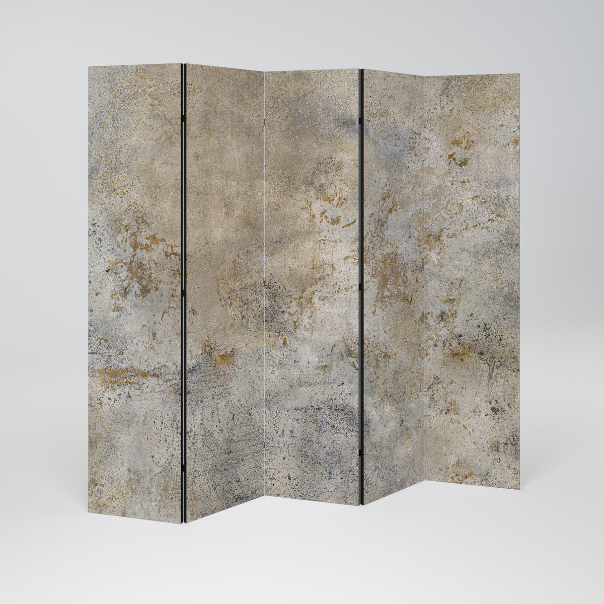 ABSTRACT EARTH CANVAS Biombo de 5 paneles