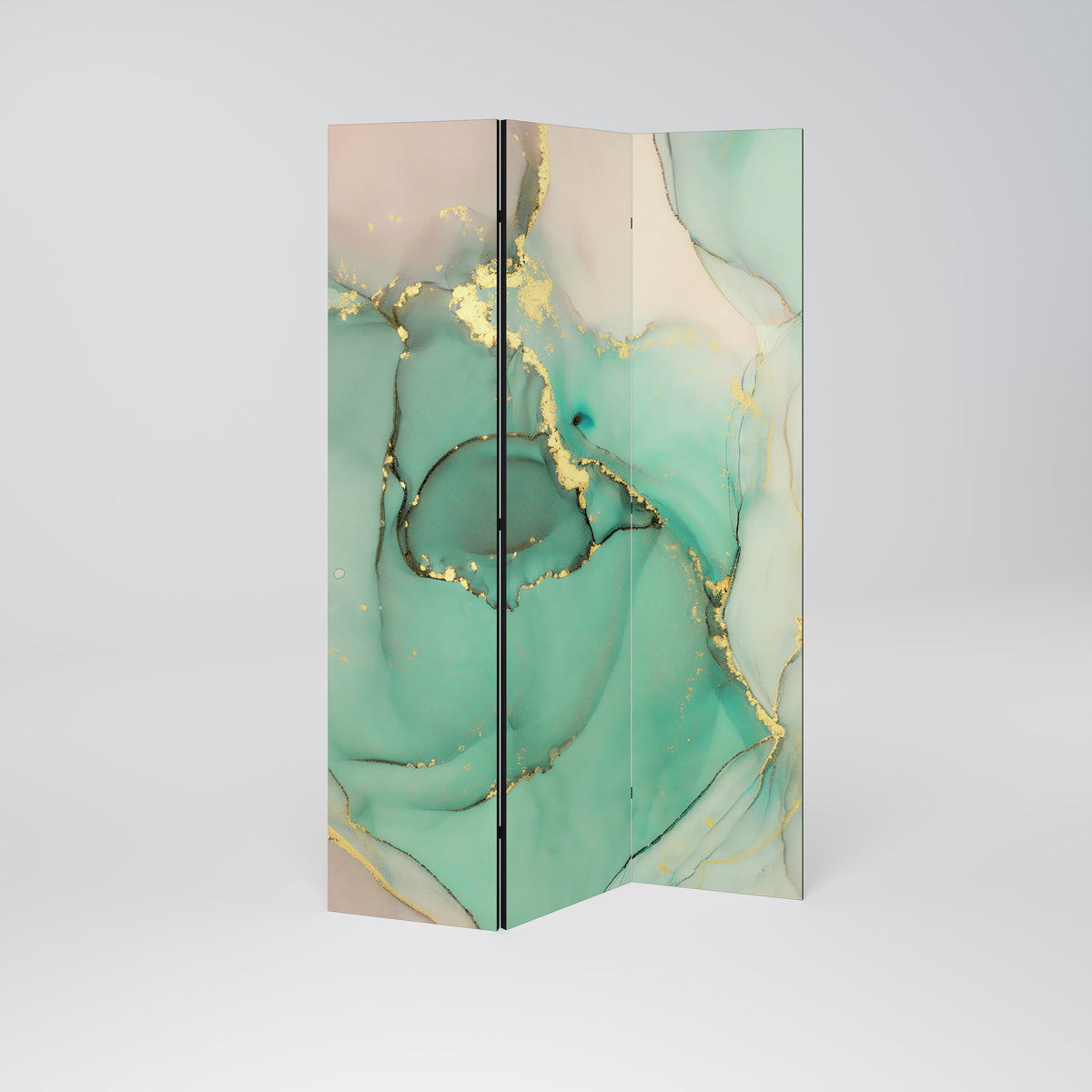 MARBLEIZED MYSTIQUE 3-teiliger Paravent