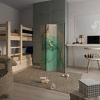 MARBLEIZED MYSTIQUE Παραβάν με 3 πάνελ