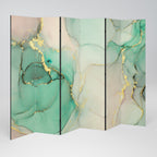 MARBLEIZED MYSTIQUE 6-teiliger Paravent