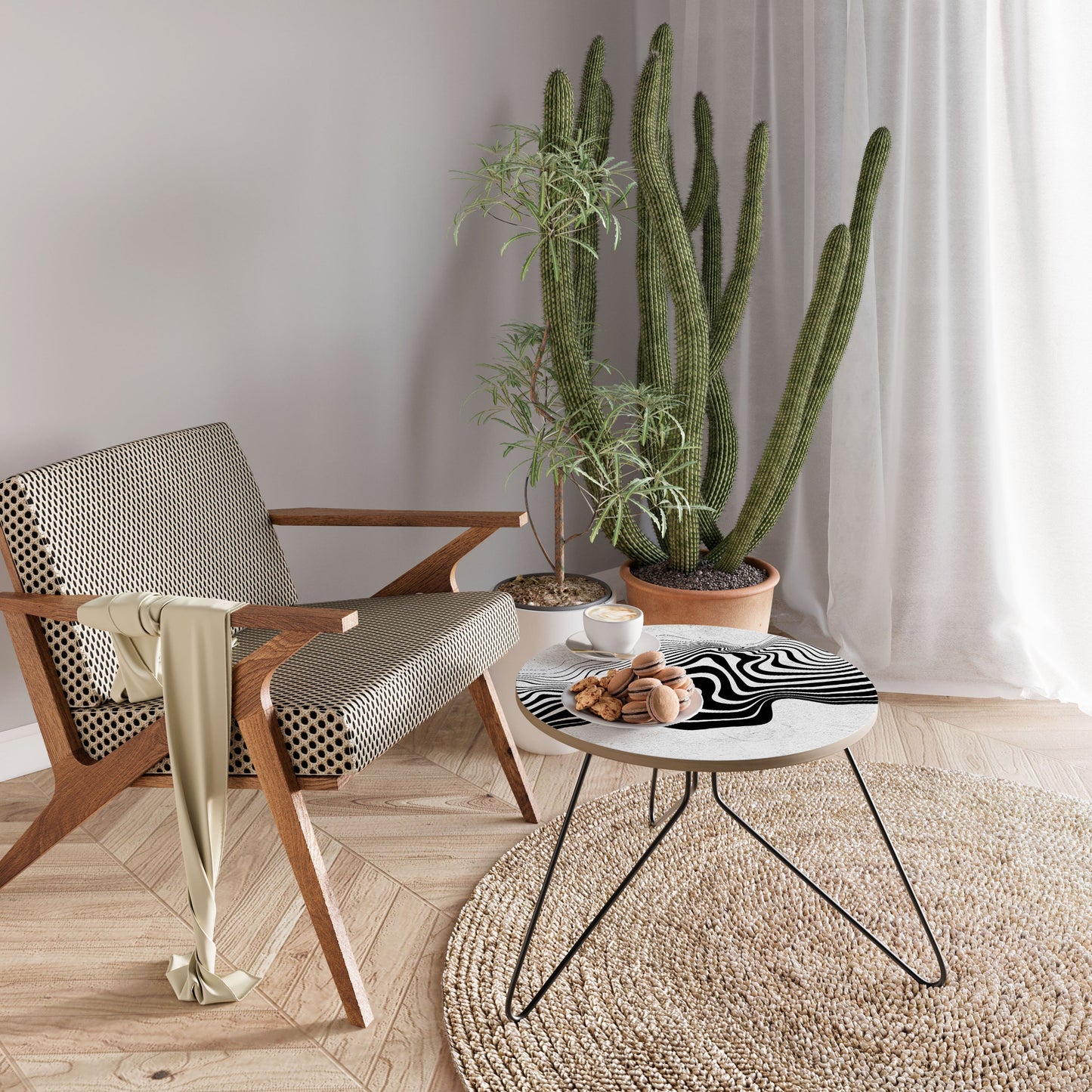 MONOCHROME MIRAGE Small Coffee Table