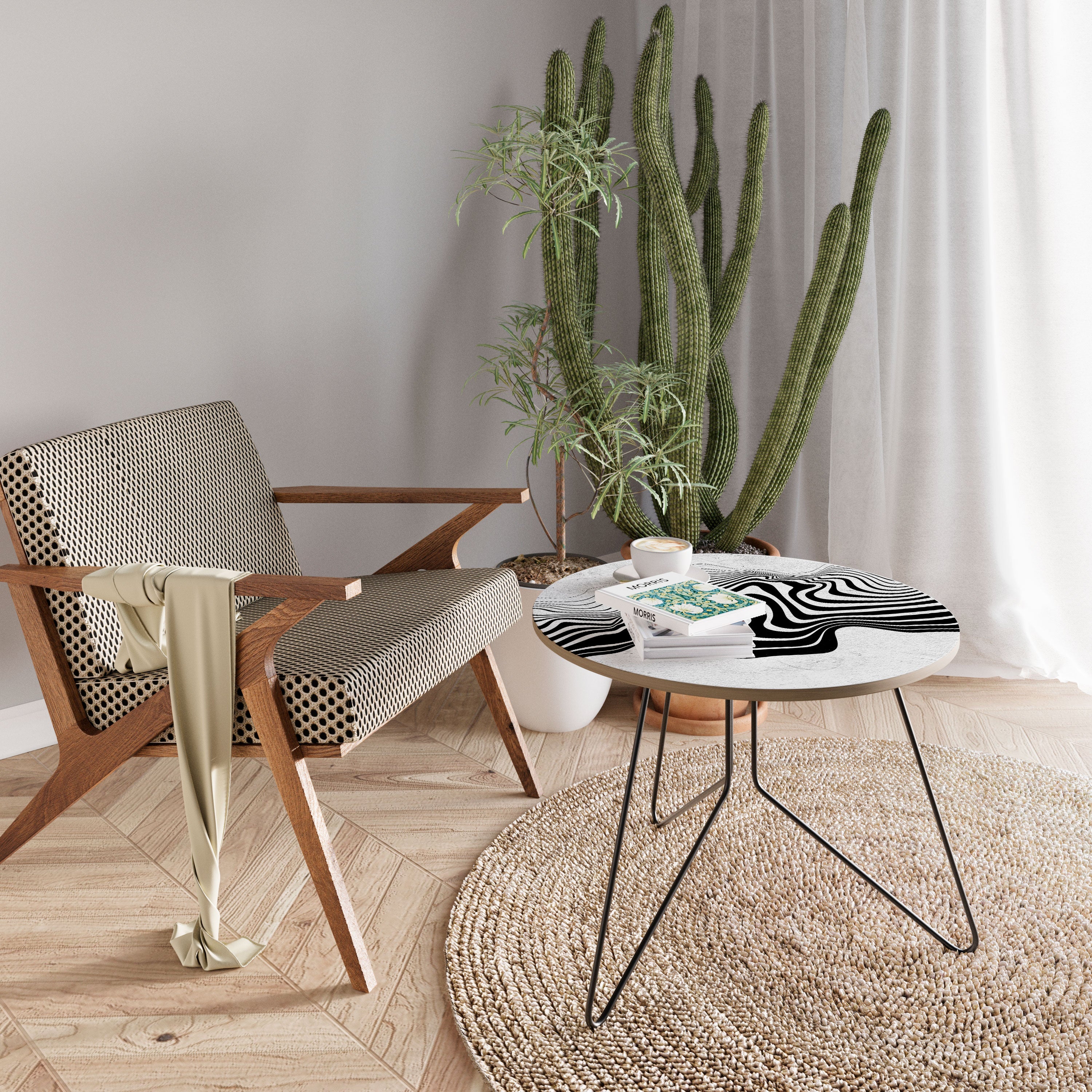 MONOCHROME MIRAGE Konferenční stolek