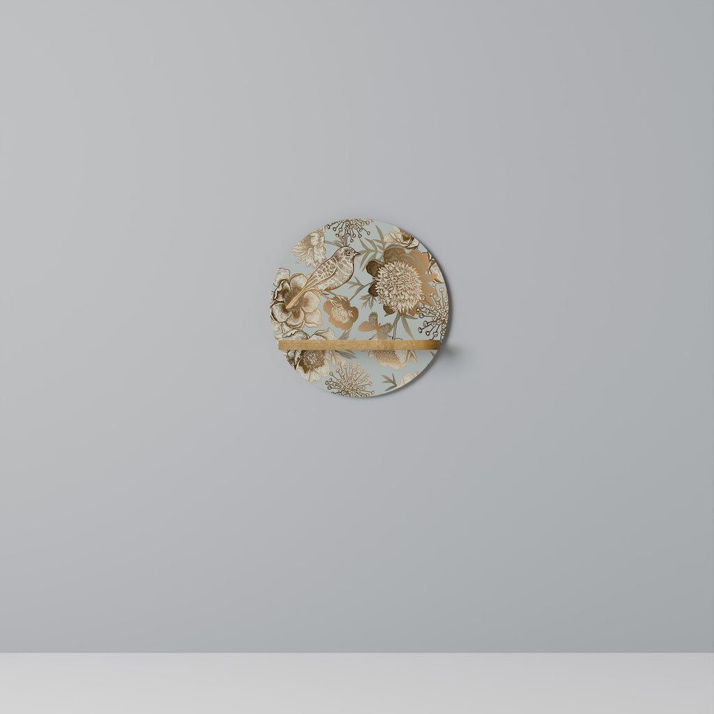 SUCCULENT WHIMSY Decorative Art Shelf