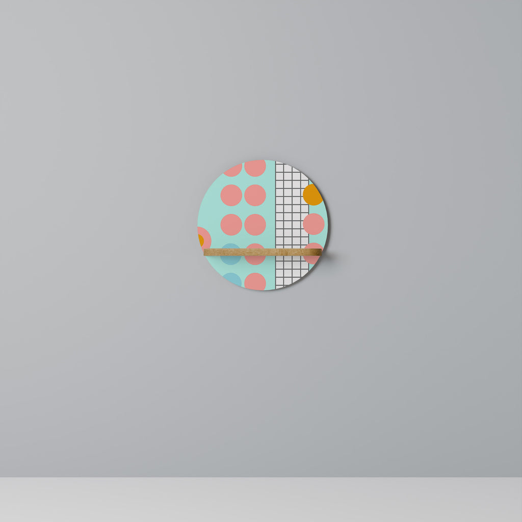 RETRO GRID Decorative Art Shelf