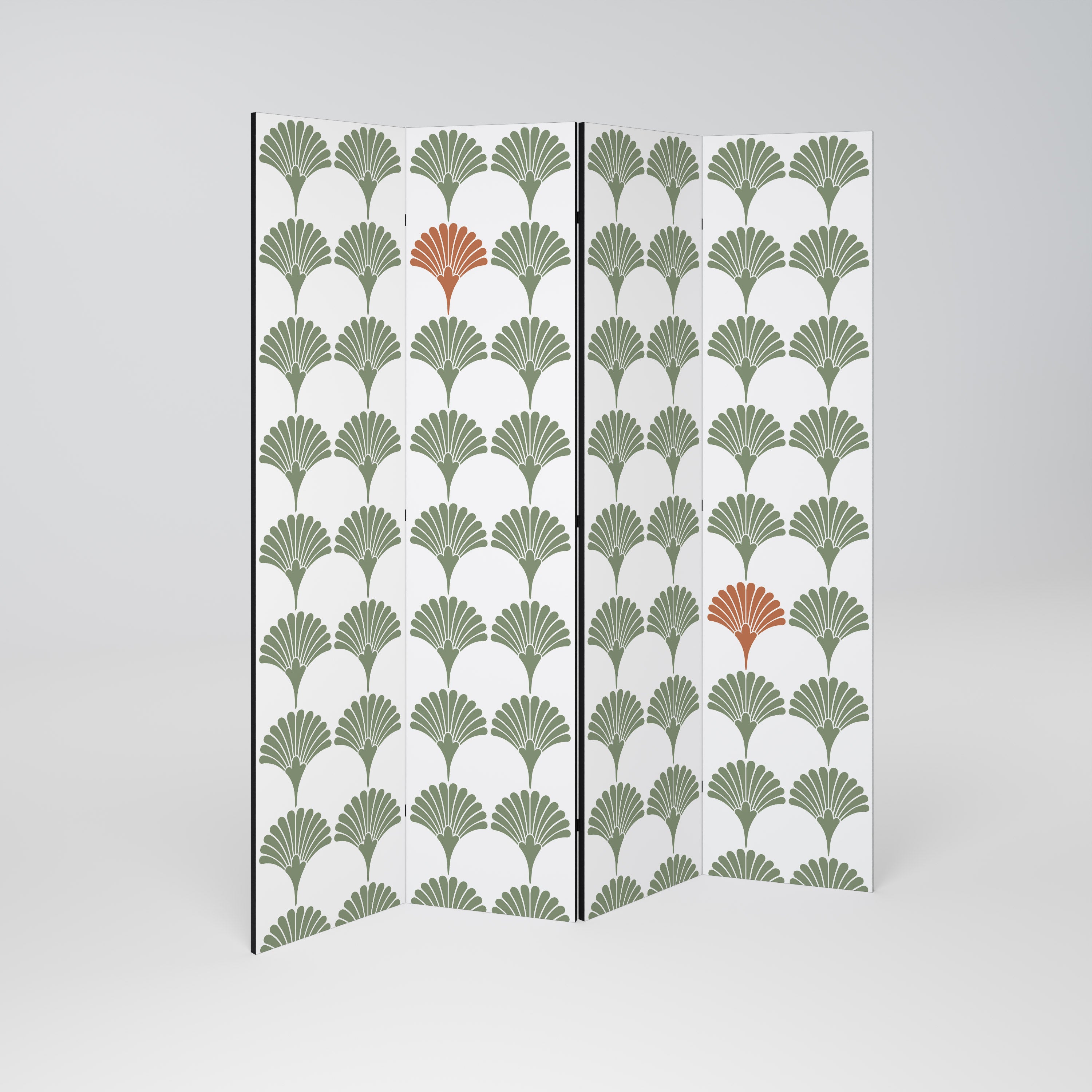 VIVID VALOR 4-Panel Room Divider