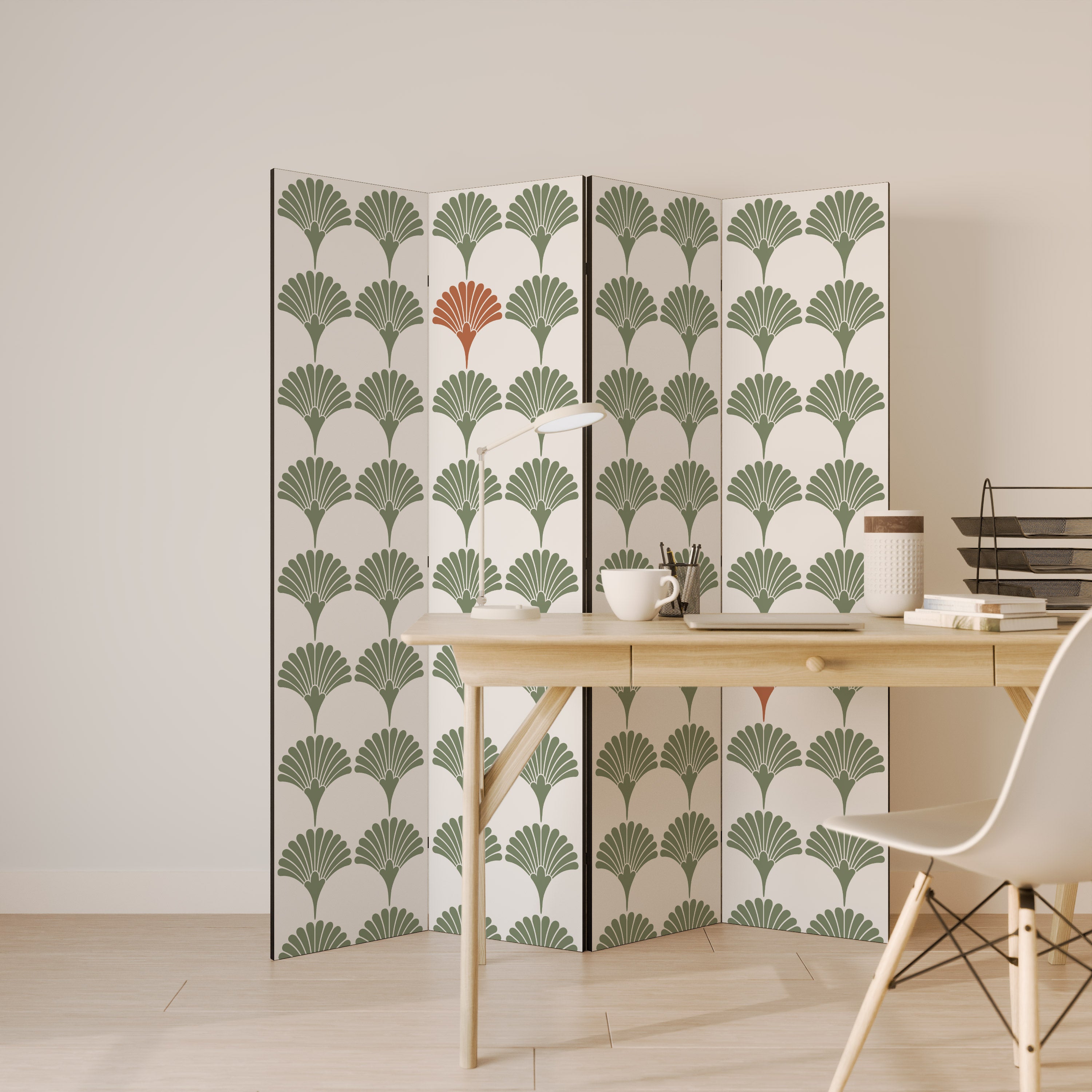 VIVID VALOR 4-Panel Room Divider