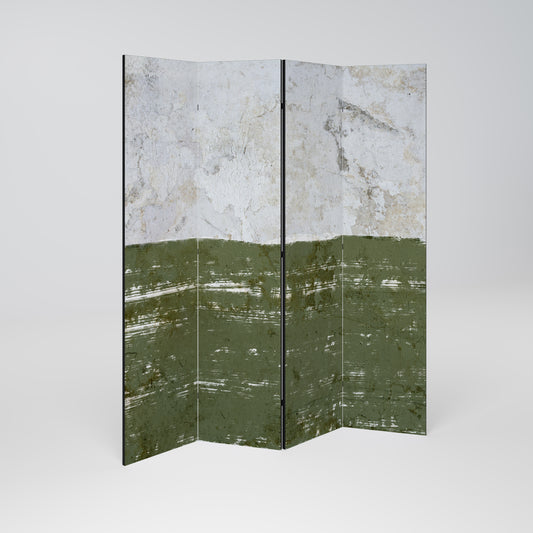 RUSTIC RADIANCE ASSEMBLED 4-Panel Room Divider