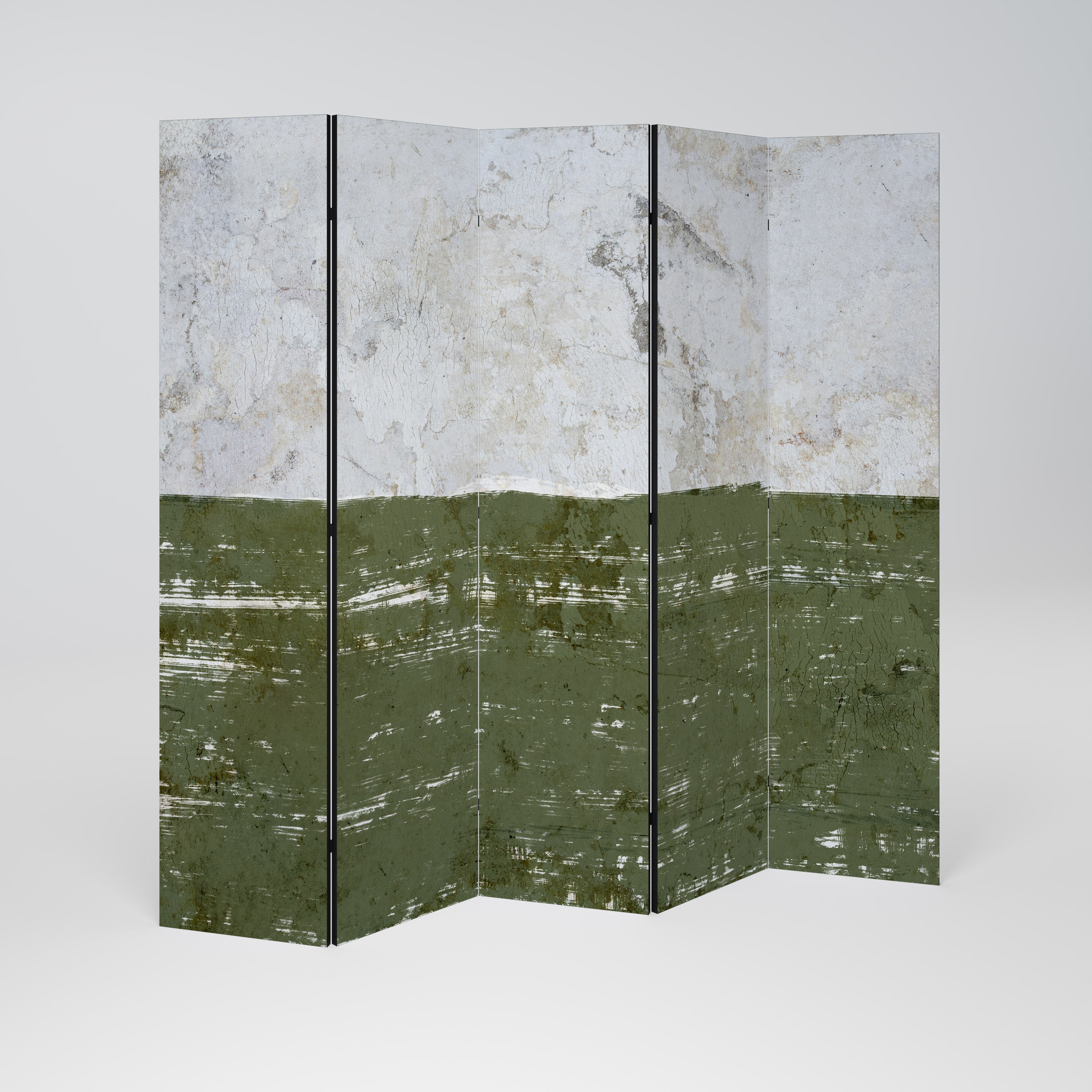 RUSTIC RADIANCE ASSEMBLED 5-Panel Room Divider