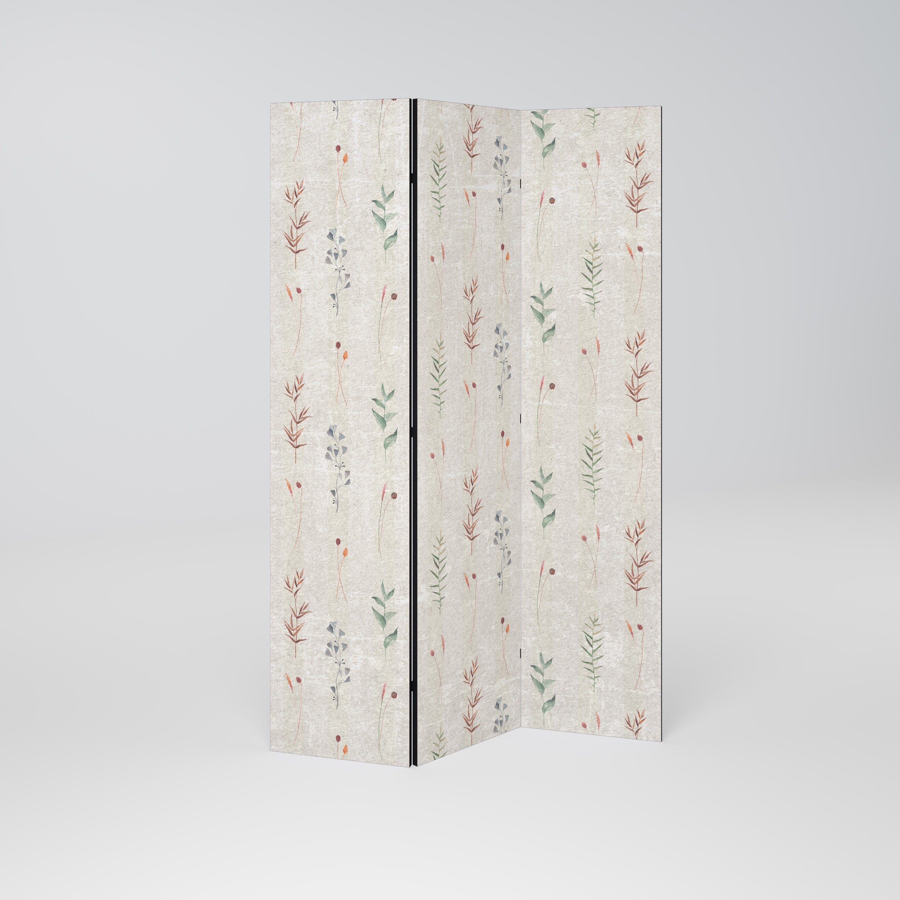 VERDANT HARMONY Dekorativ rumsavdelare – 3 paneler