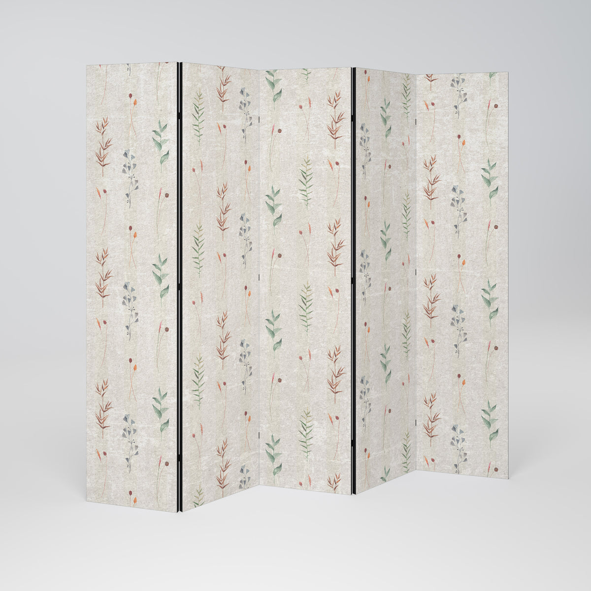 VERDANT HARMONY Biombo de 5 paneles