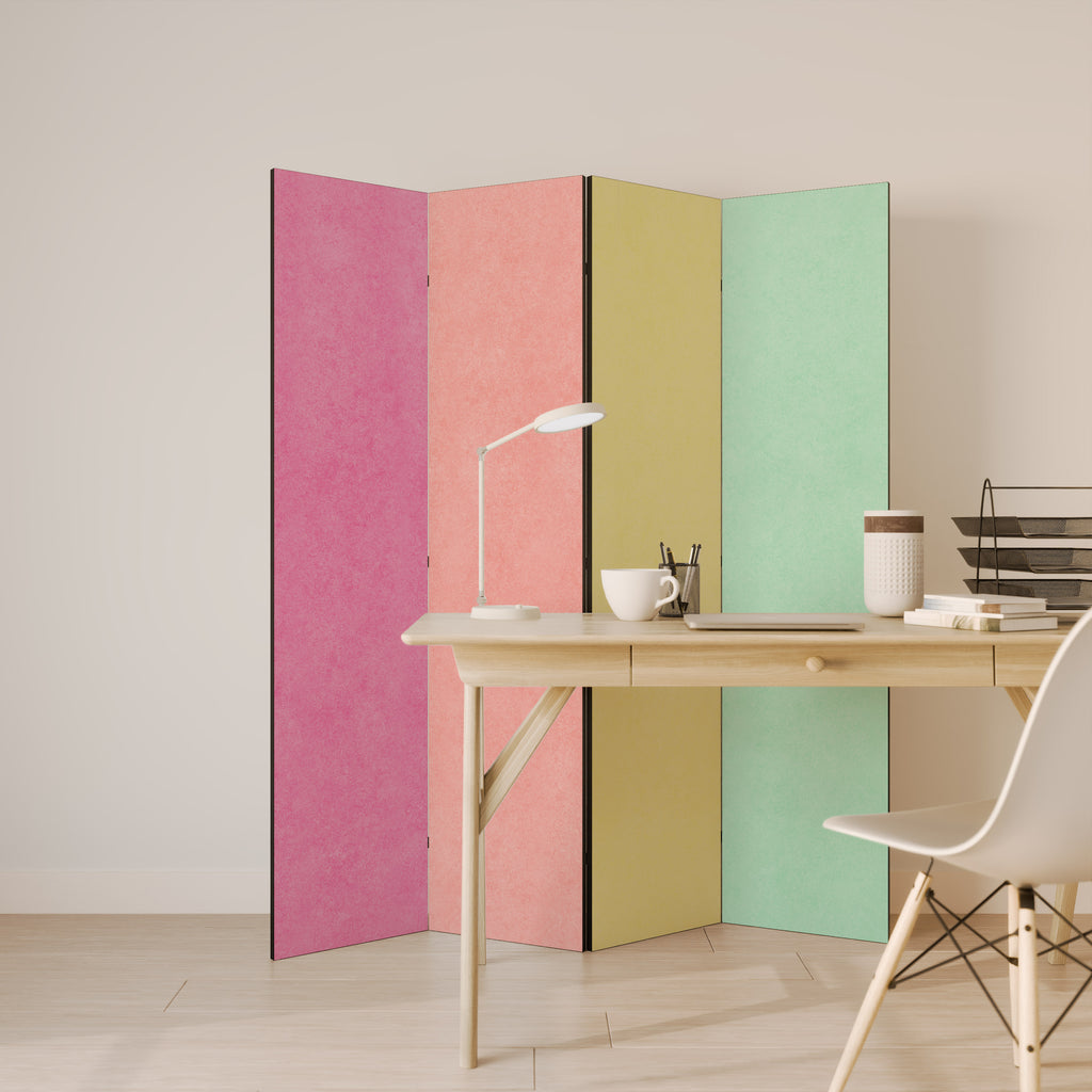 LIKE A ROLLING SHADE 4dílný paraván