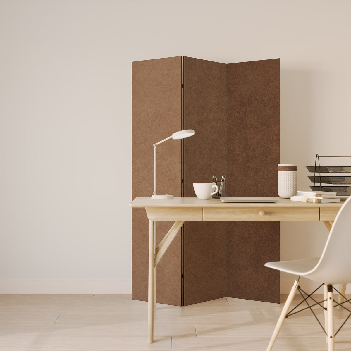 BROWNING IN THE DEEP 3-Panel Room Divider