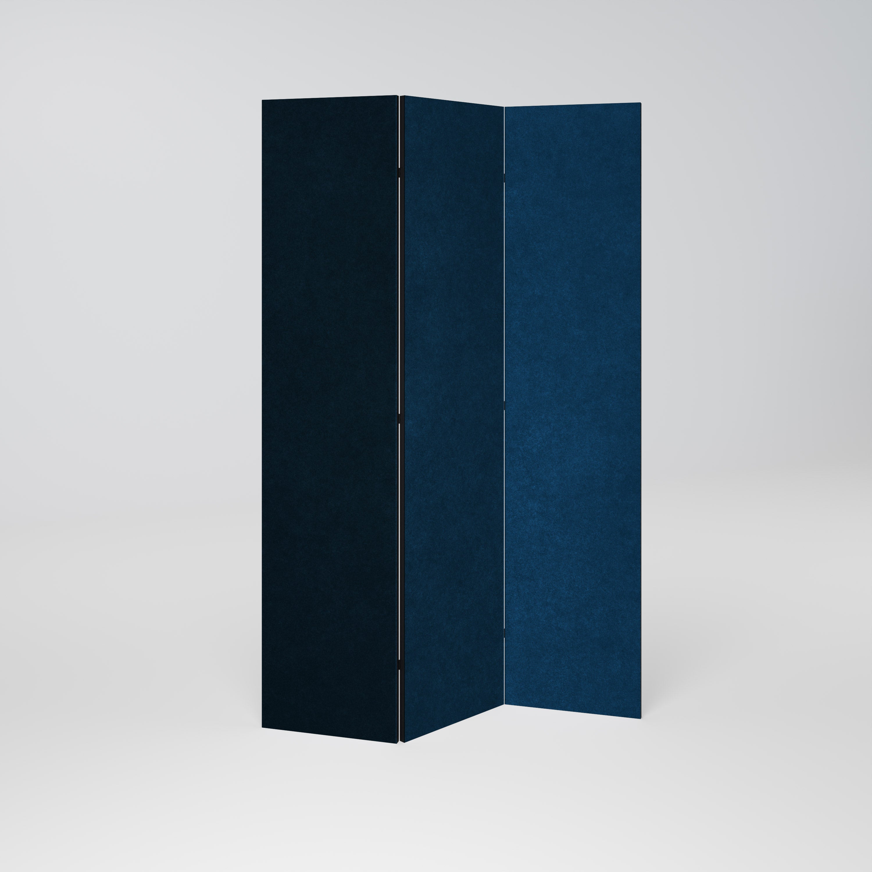 SHAKE IT BLUE Dekorativ rumsavdelare – 3 paneler