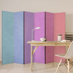 MY HEART WILL COLOR ON 6-Panel Room Divider