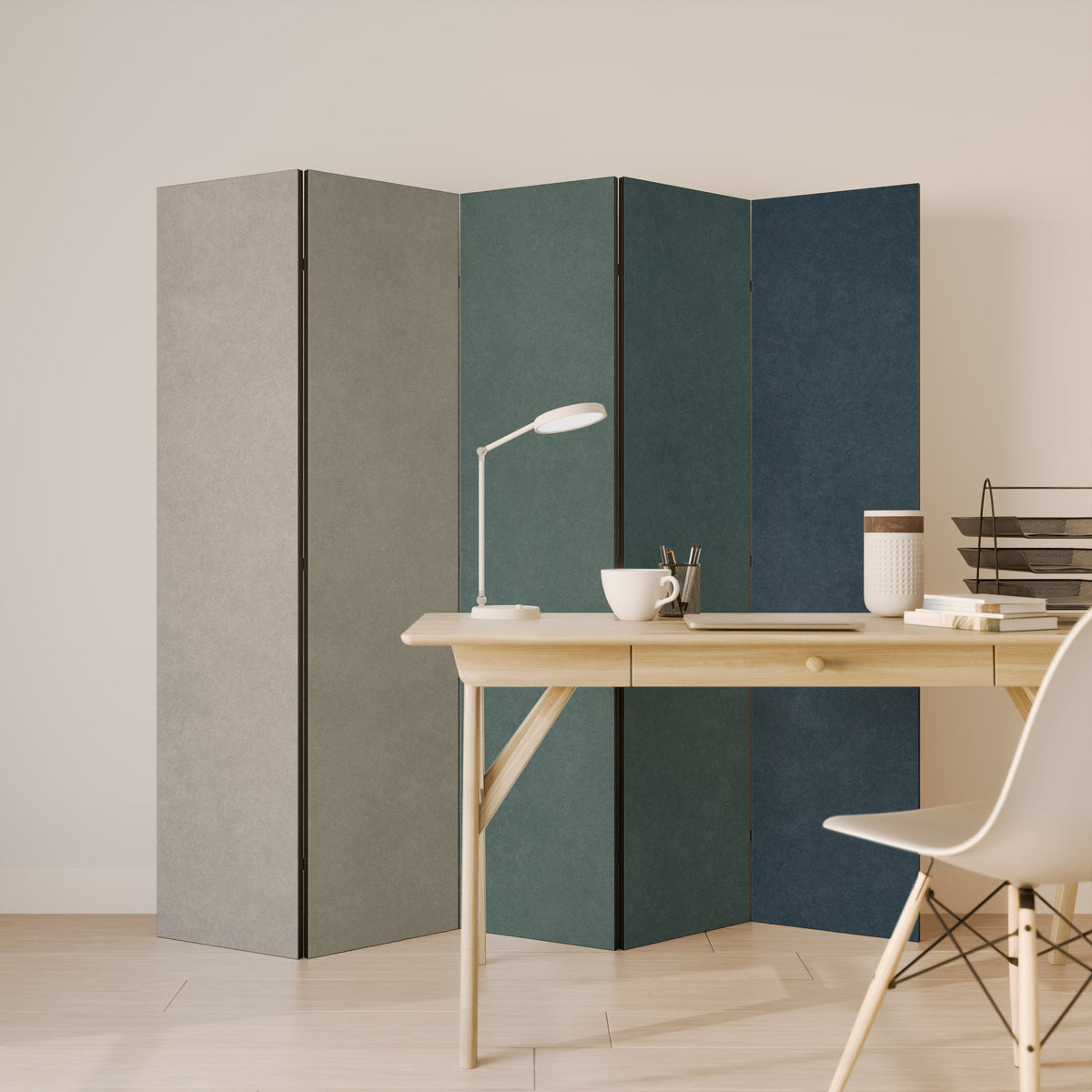 NORTH SEA ROMANCE 5-Panel Room Divider