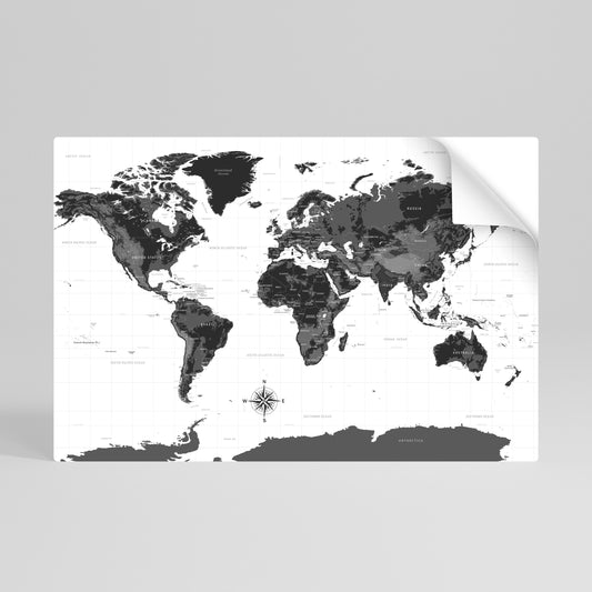 GLOBAL SHADOWS Vodorovný samolepicí plakát
