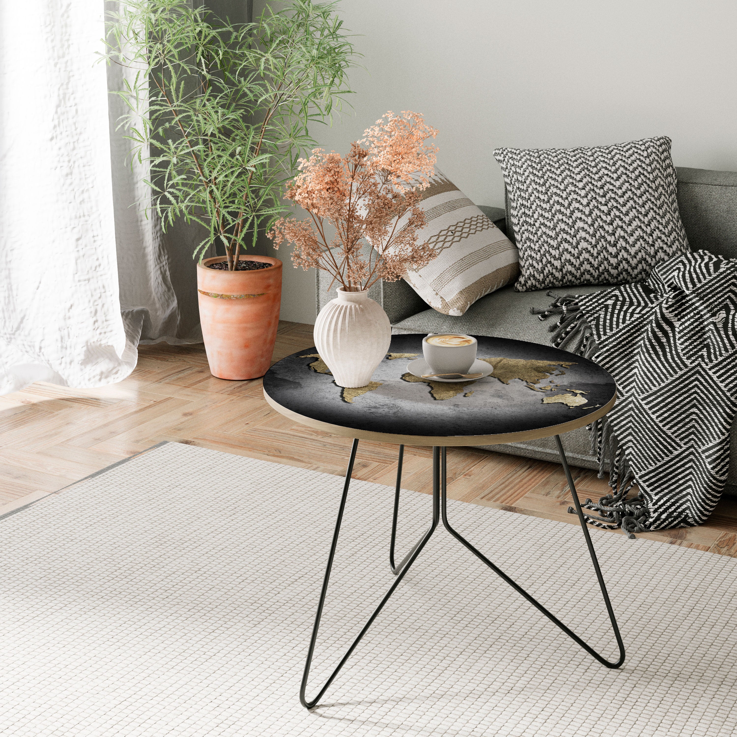 GOLDEN GLOBE TREASURE Couchtisch