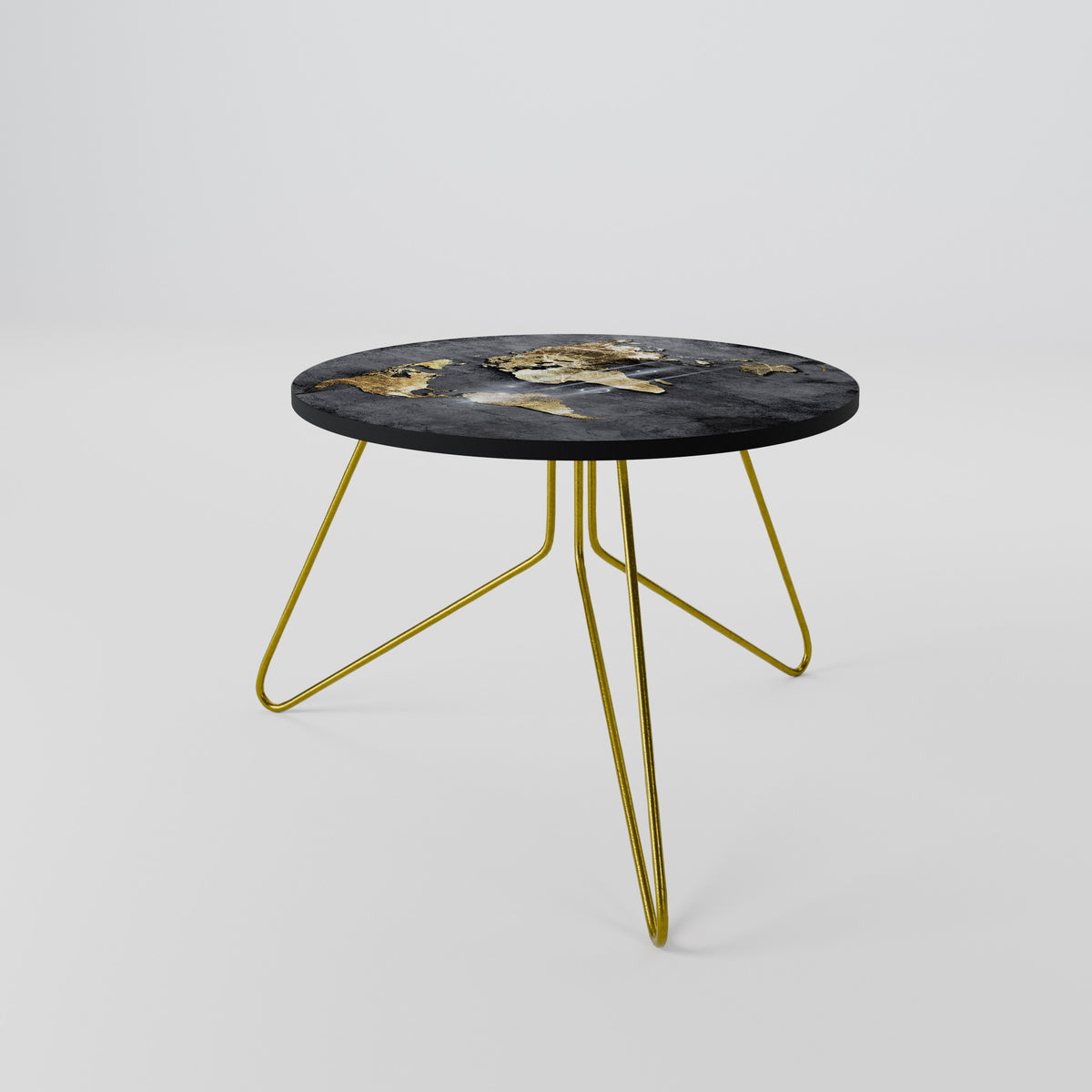 SHIMMERING EARTH MAP Couchtisch