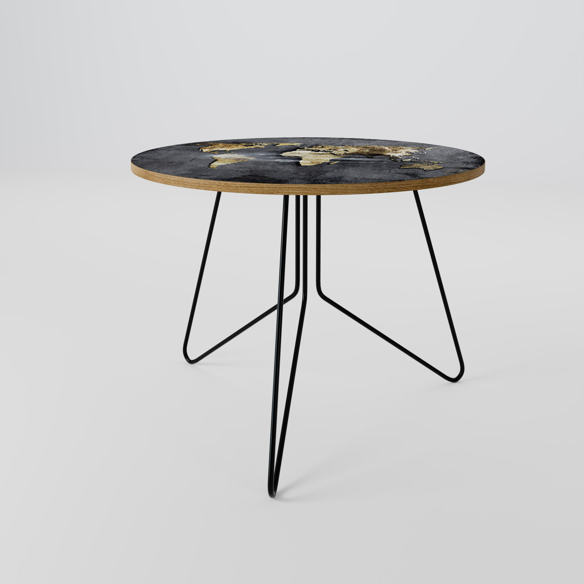 SHIMMERING EARTH MAP Couchtisch