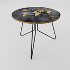 SHIMMERING EARTH MAP Couchtisch