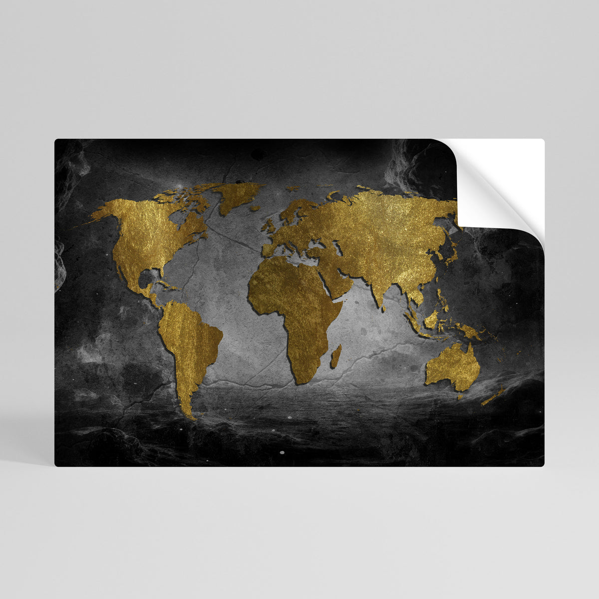 DARK WORLDVIEW Póster Autocolante Horizontal