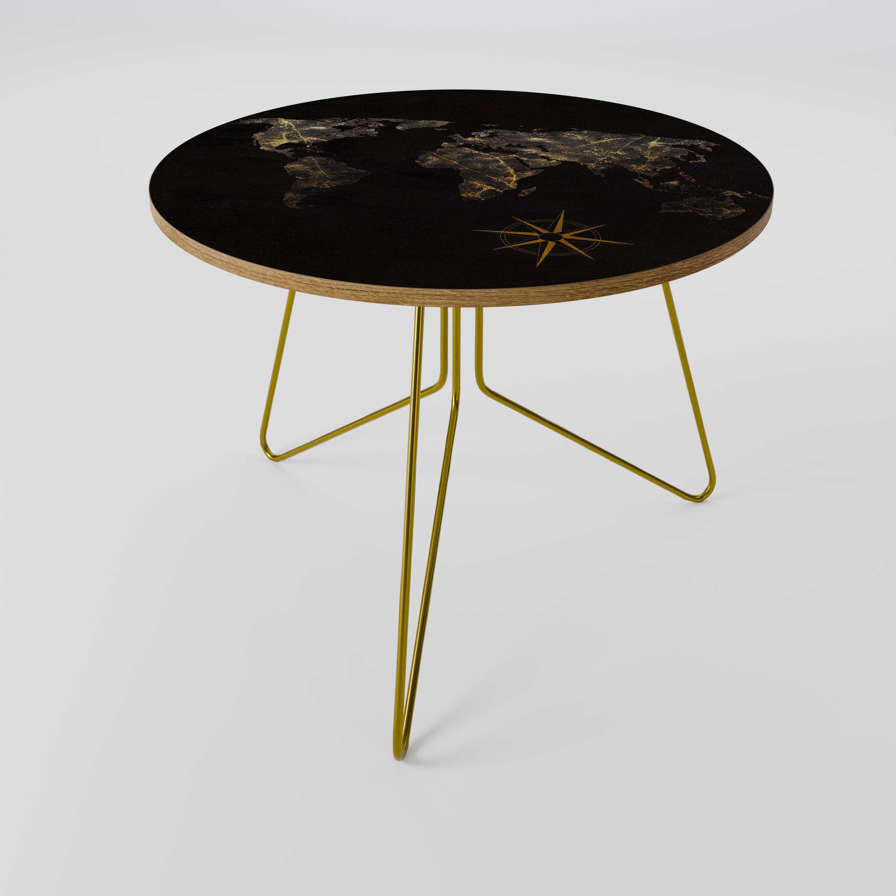 GOLDEN GEOGRAPHY Coffee Table