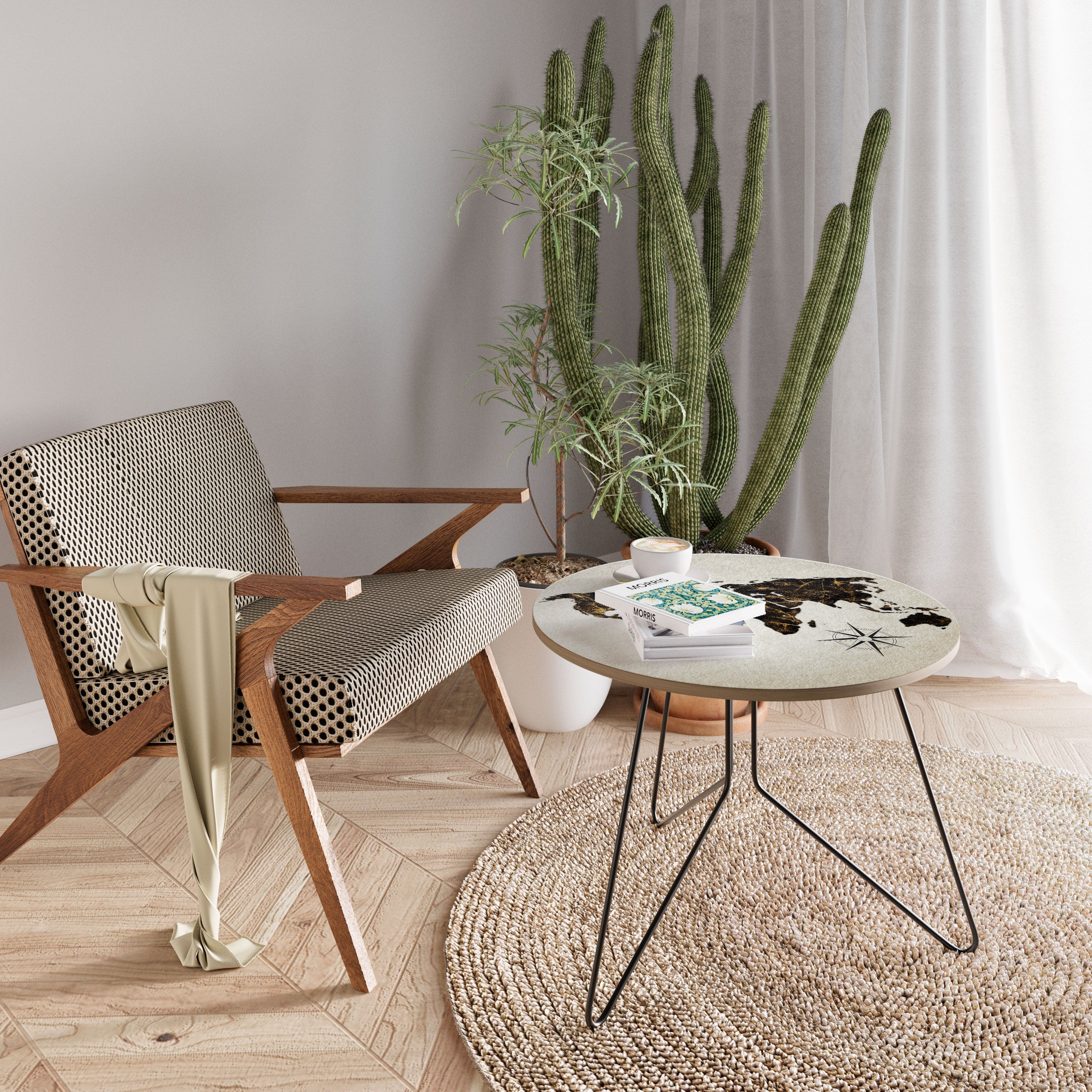 GOLDEN LINES GLOBE Couchtisch