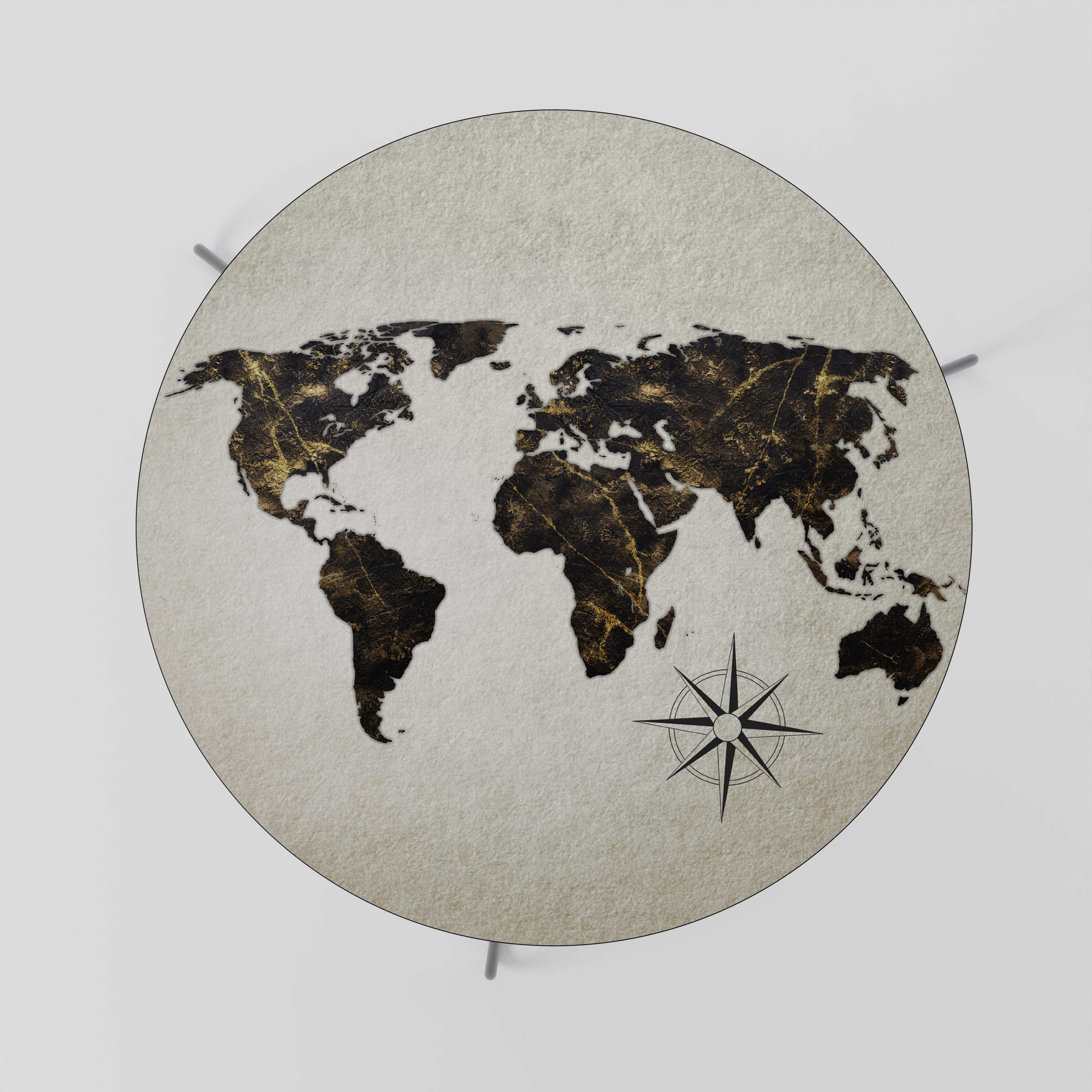 GOLDEN LINES GLOBE Couchtisch