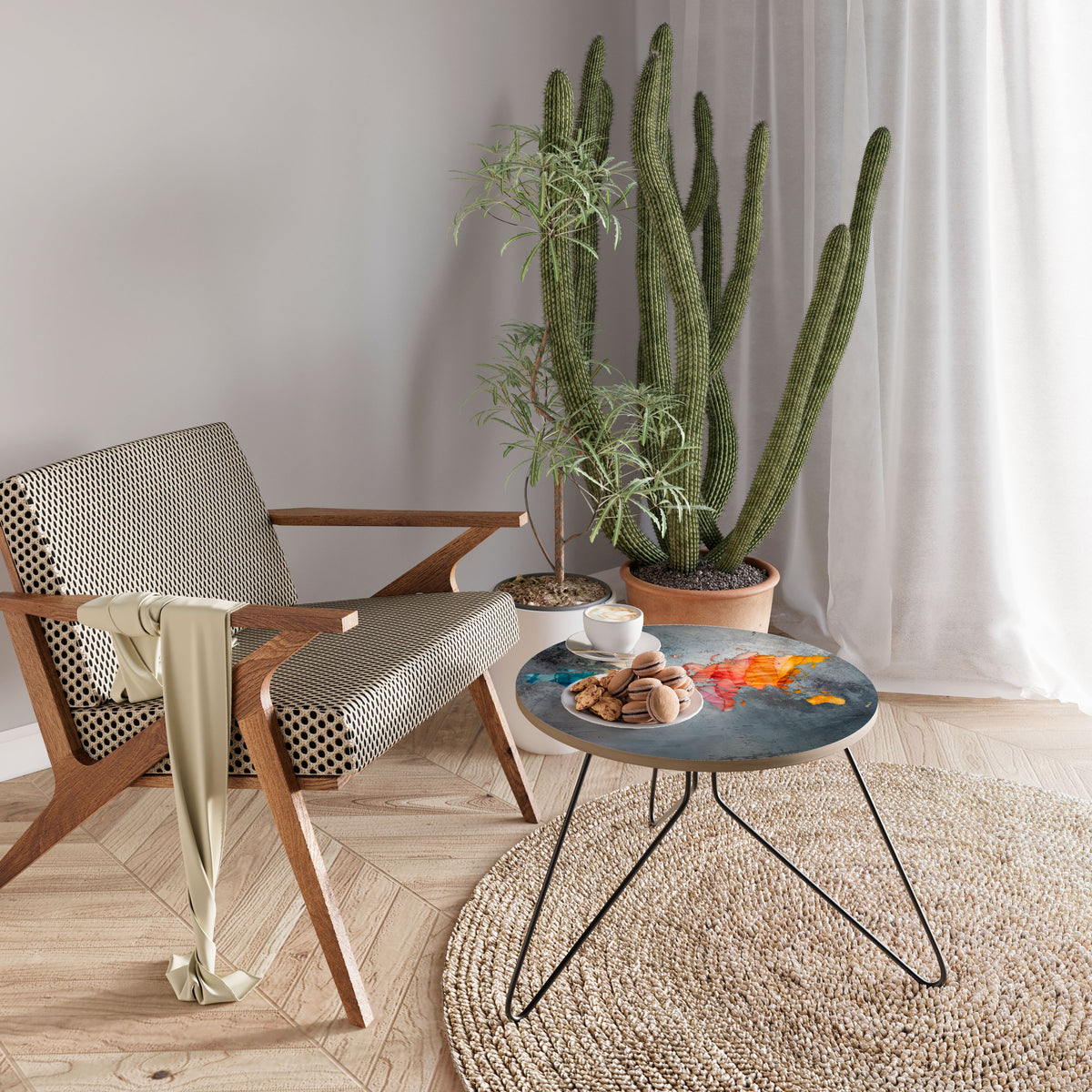 HARMONIOUS EARTH TONES Couchtisch