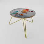 PAINTED CONTINENTS Coffee Table