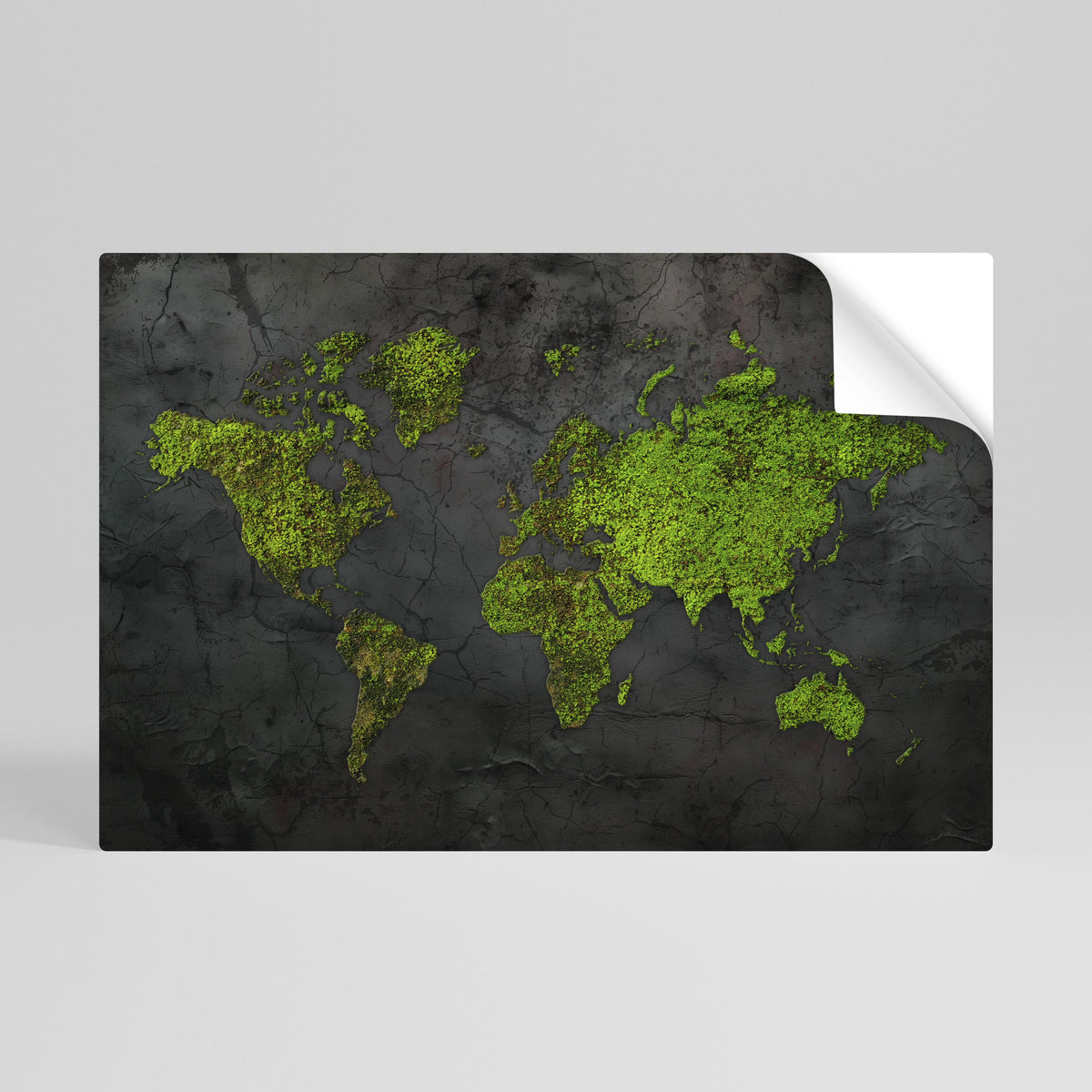 GREENER LANDS EMBRACED Självhäftande Horisontell Poster