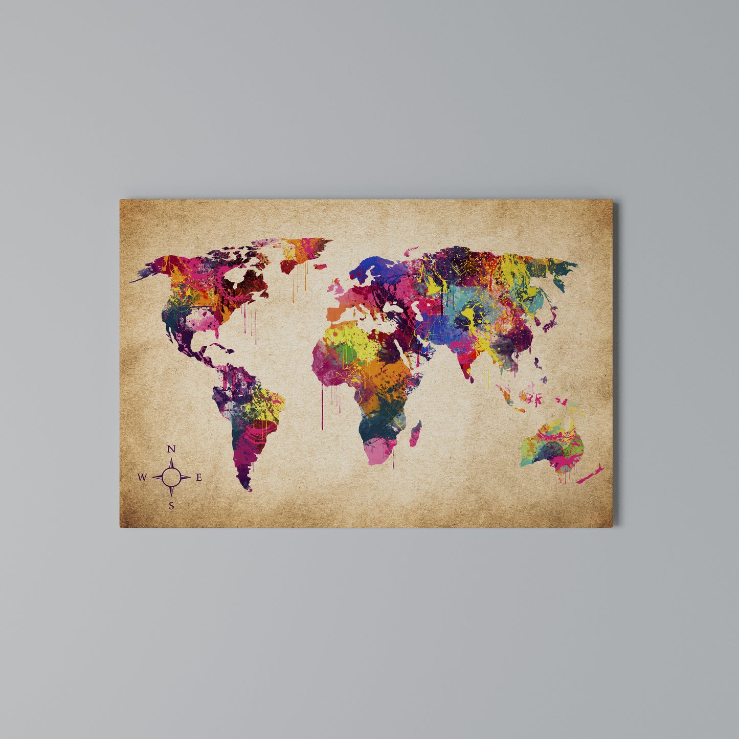 VIBRANT EARTHSCAPE Horizontal Canvas Print