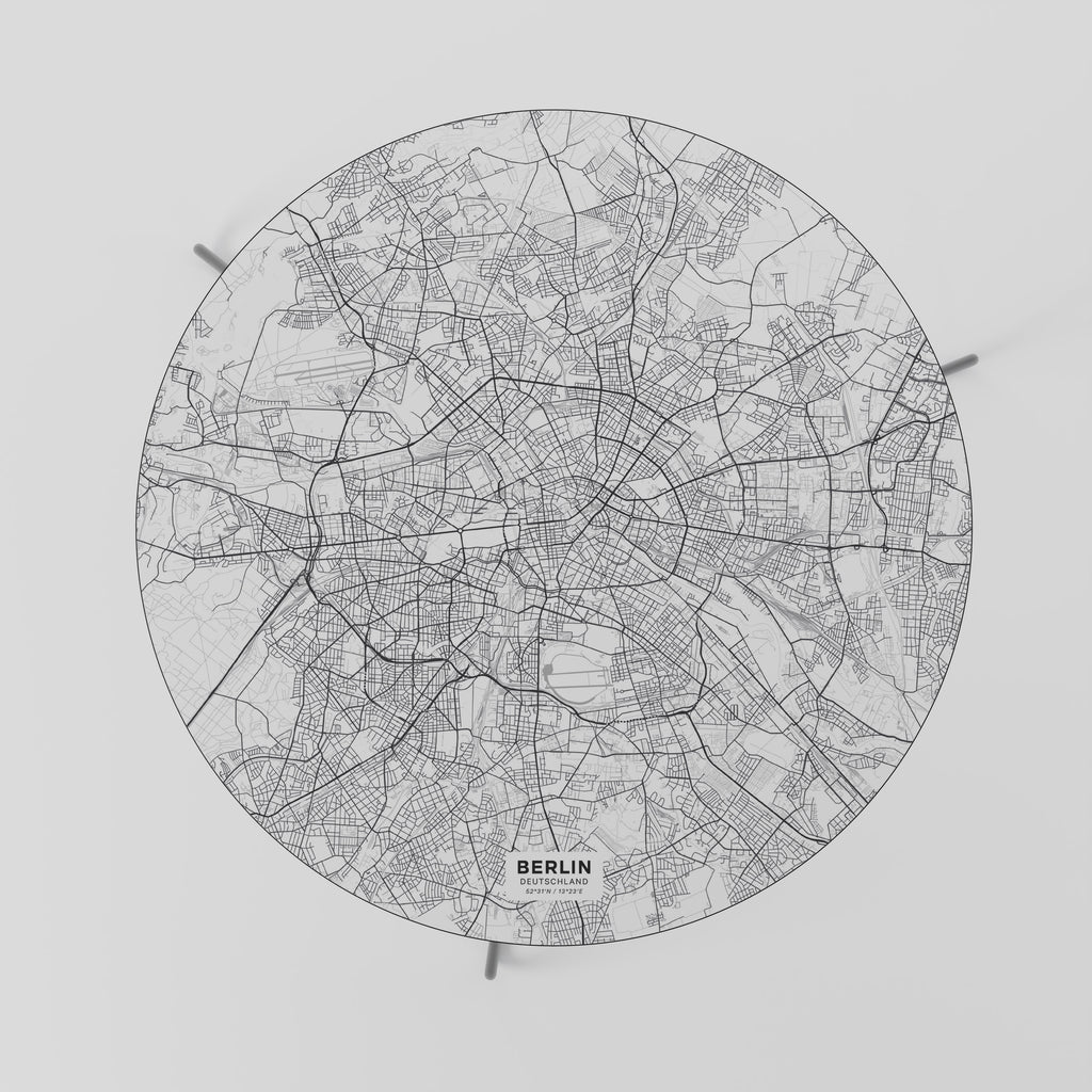 BERLIN PLAN Couchtisch