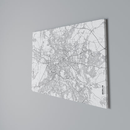 BERLIN PLAN Horizontal Canvas Print