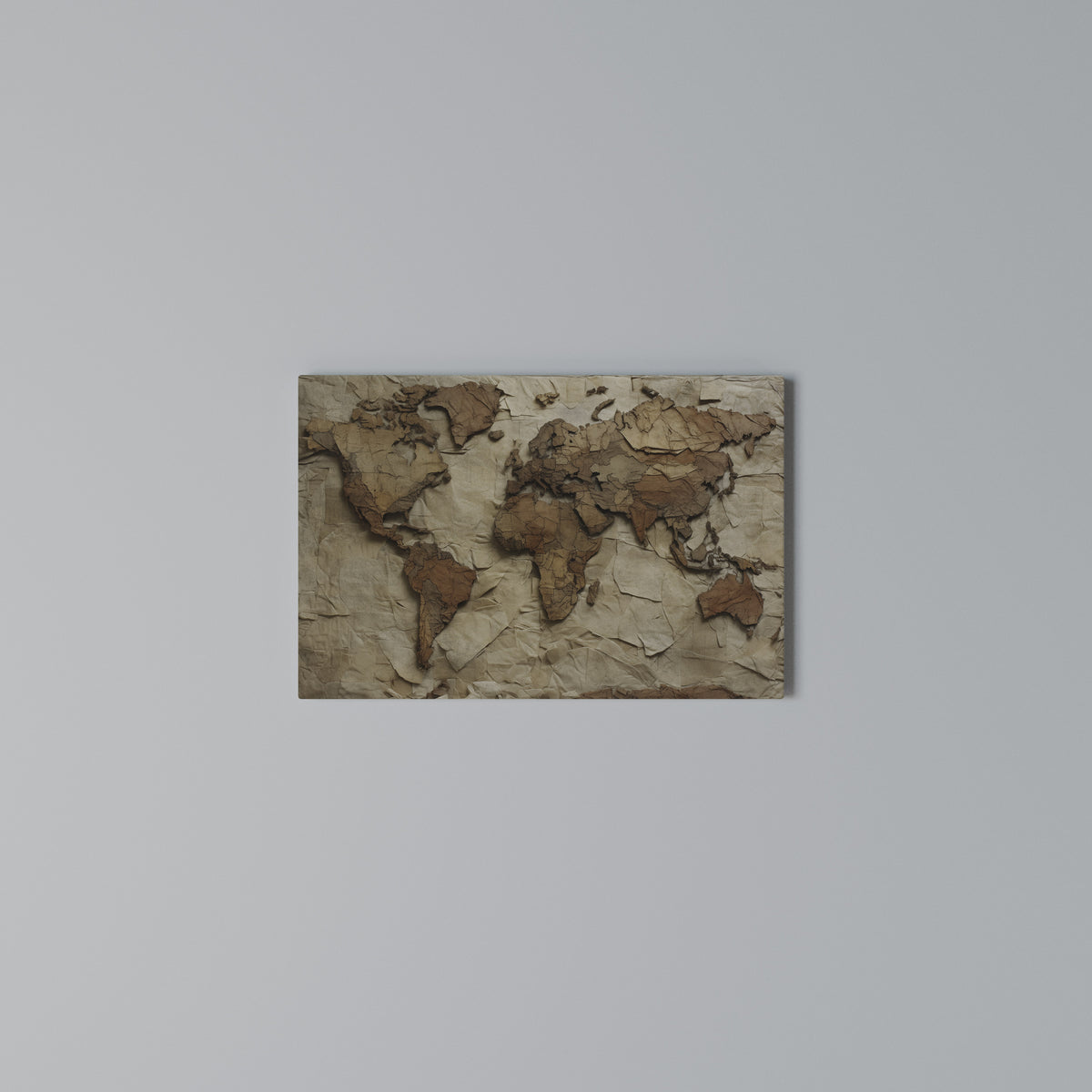 PAPERY PLANET LANDSCAPE Horizontal Canvas Print
