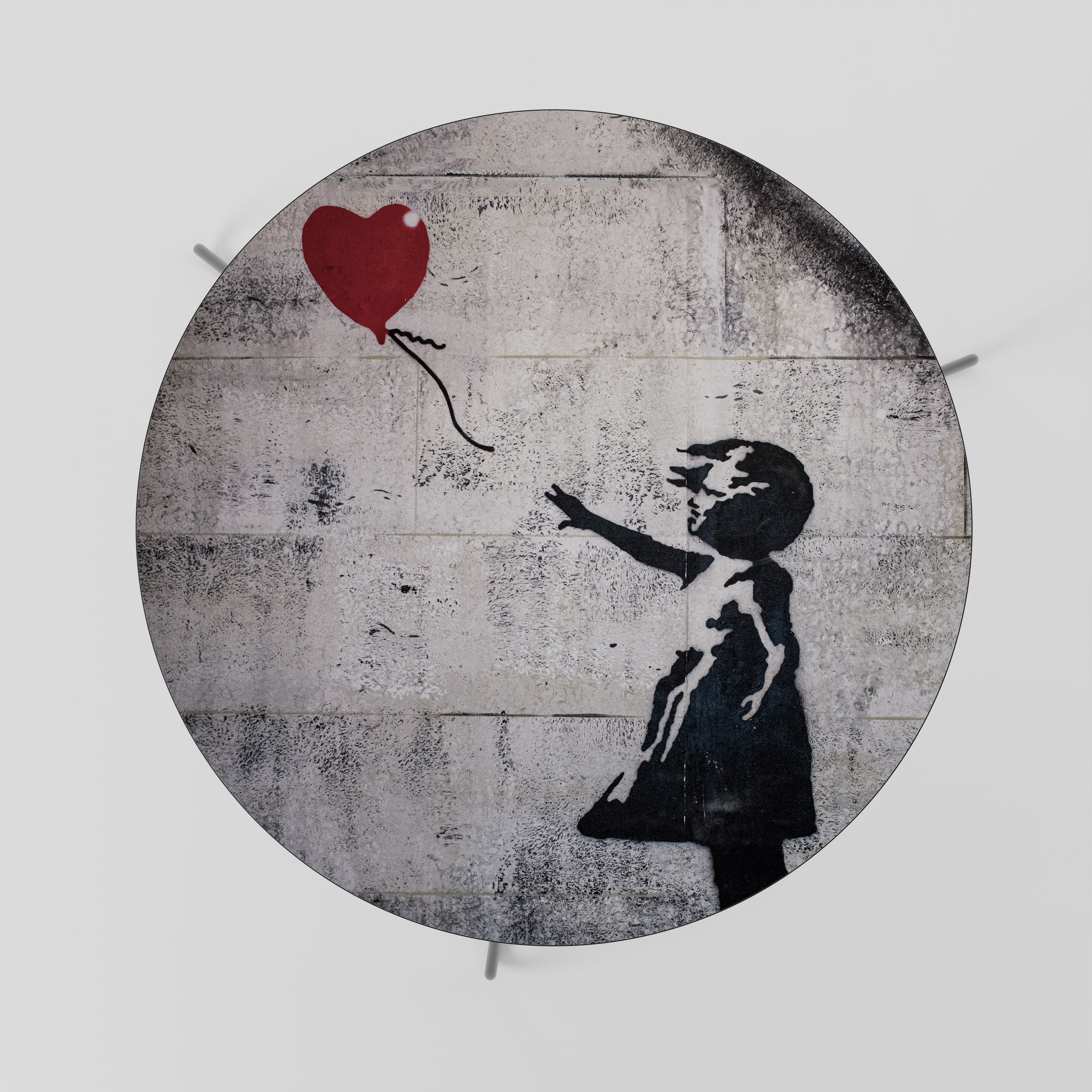 BALLON GIRL (BANKSY) Konferenční stolek