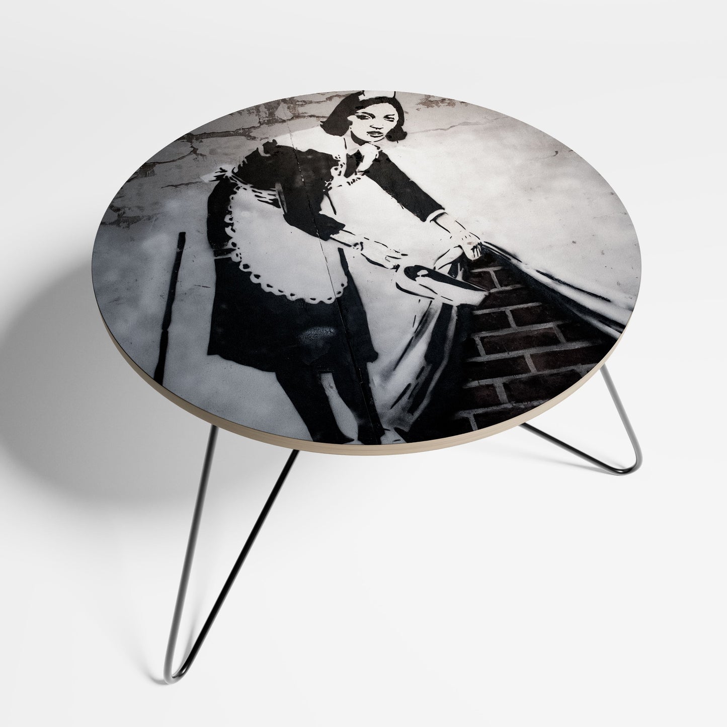 SWEEPING UNDER (BANKSY) Large Coffee Table