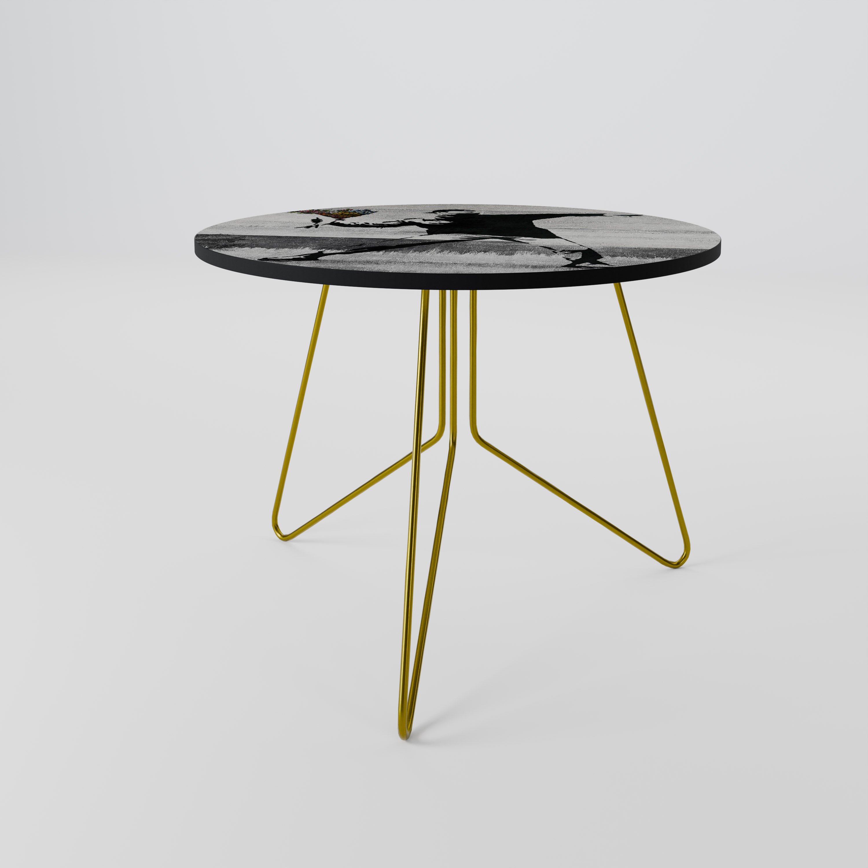 FLOWER BOMBER (BANKSY) Coffee Table