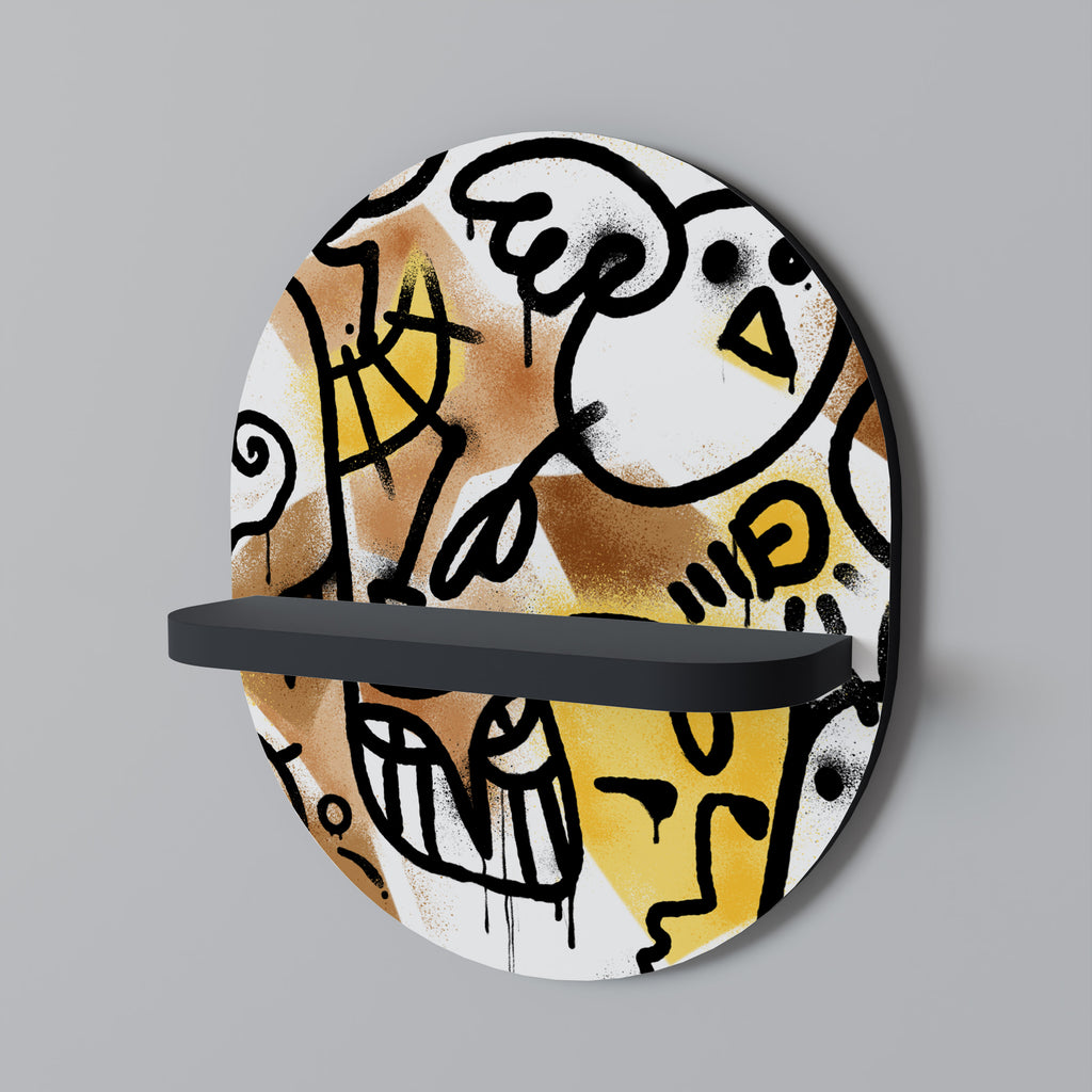 URBAN CANVAS Decorative Art Shelf