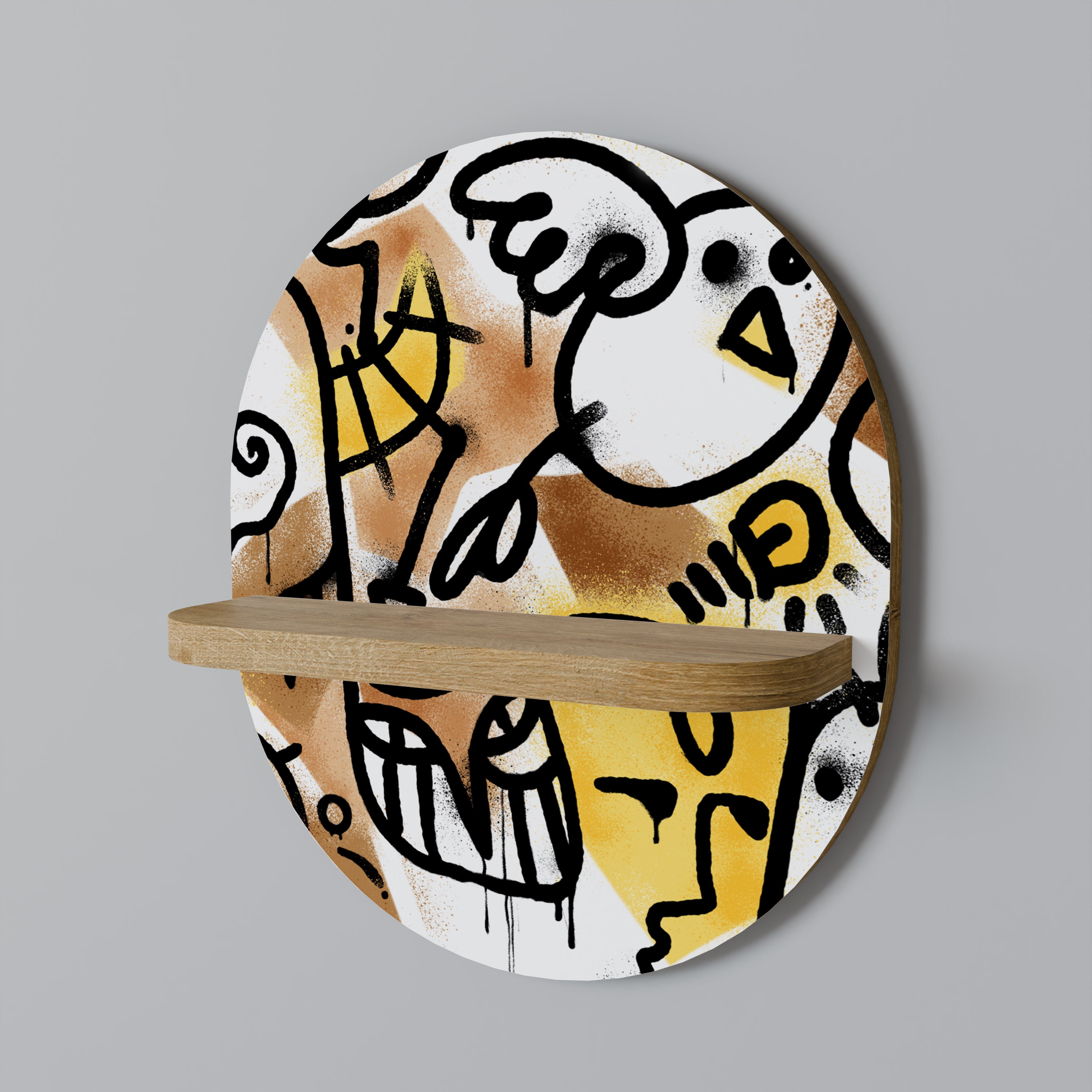 URBAN CANVAS Decorative Art Shelf