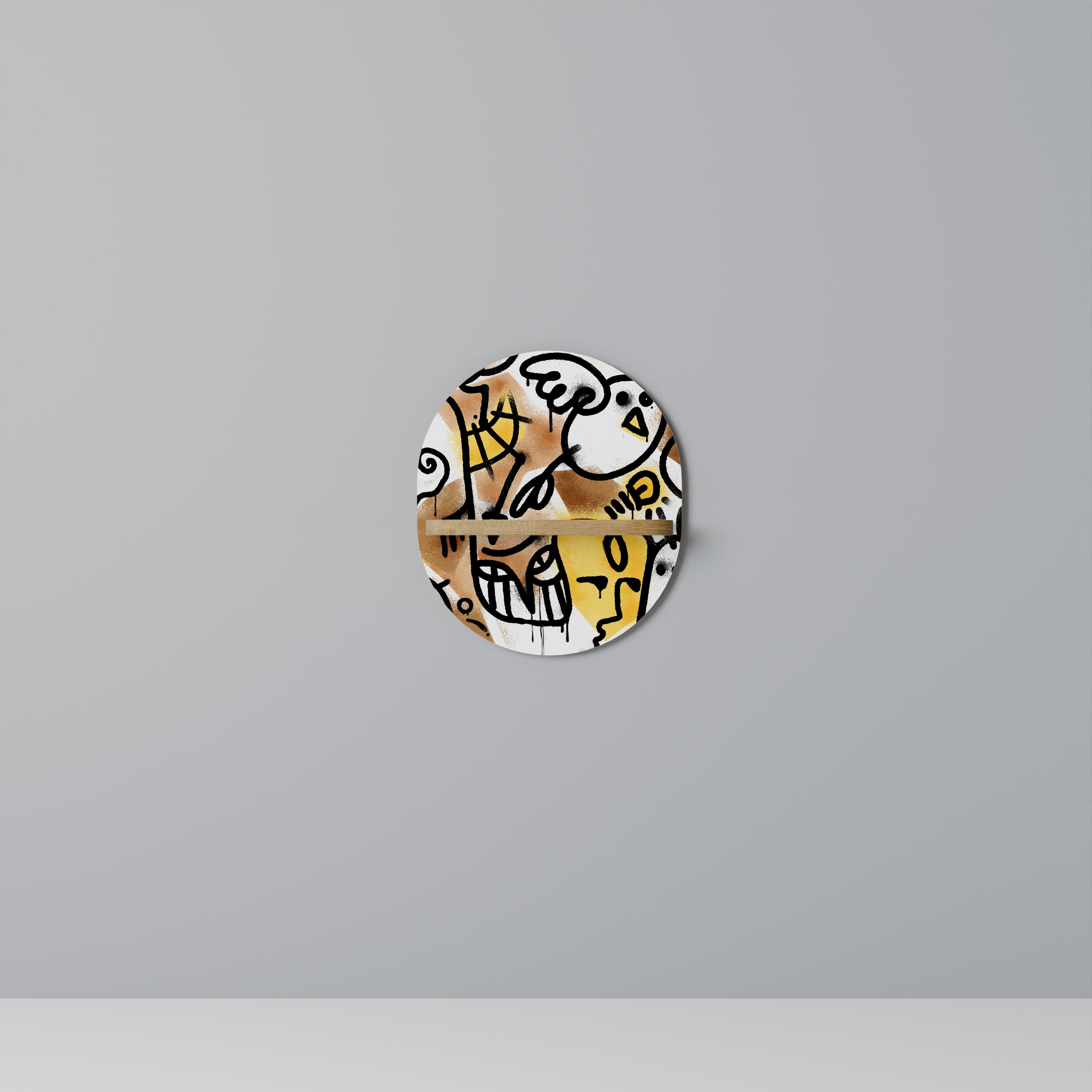 URBAN CANVAS Decorative Art Shelf