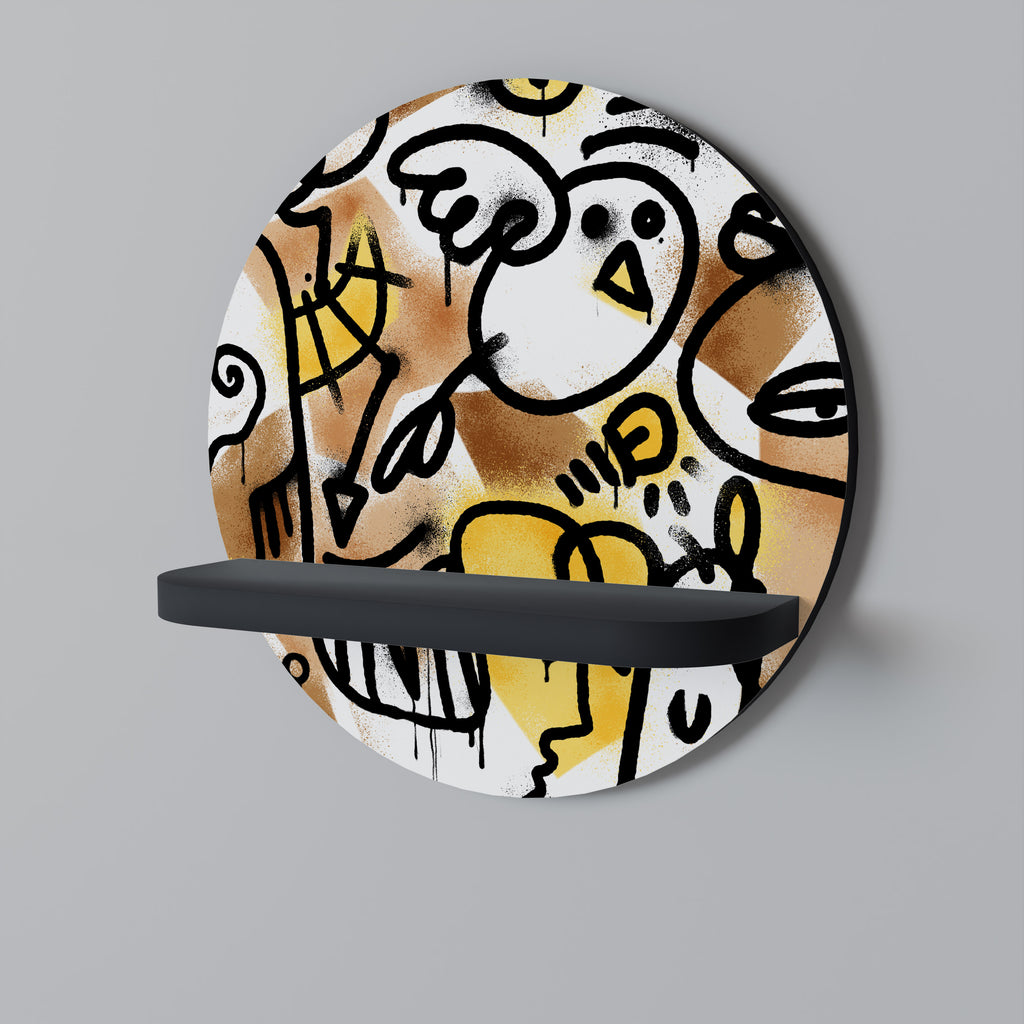 URBAN CANVAS Decorative Art Shelf